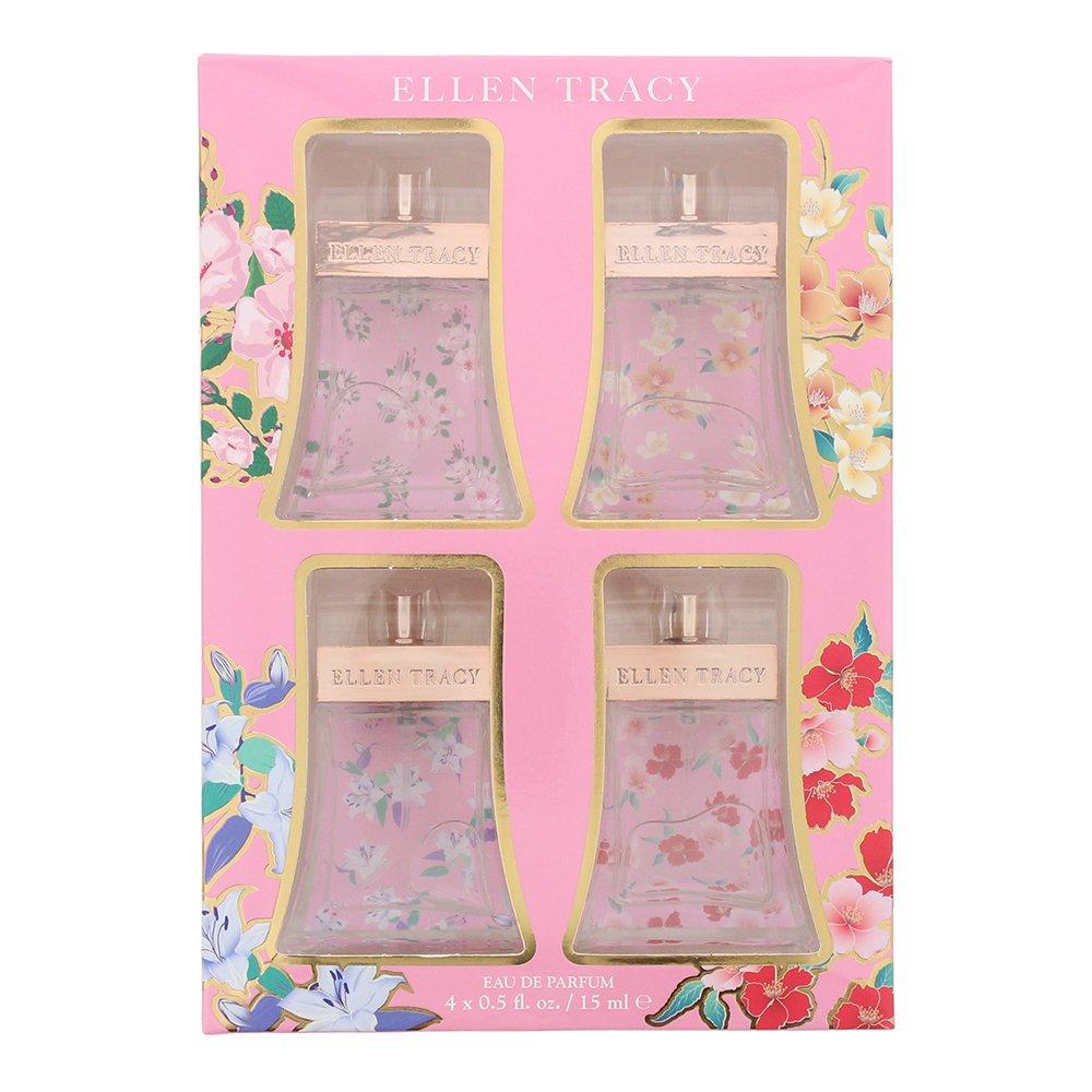 None - Ellen Tracy - Ellen Tracy Classic Florals Pink 4 Piece Gift Set - 3