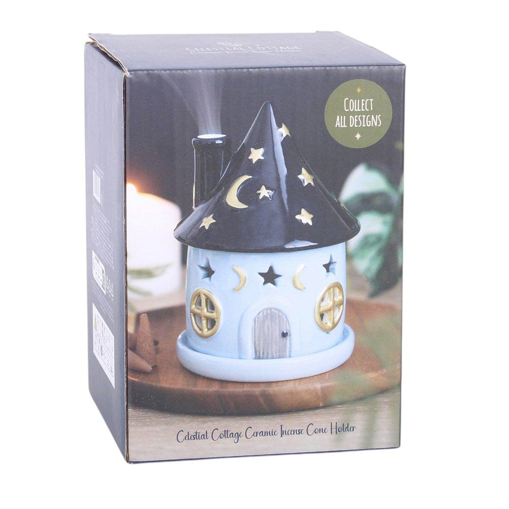 White - Something Different - Celestial Cottage Incense Cone Holder - 6