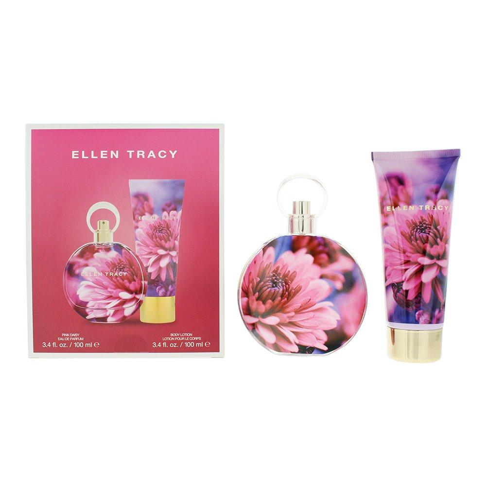None - Ellen Tracy - Ellen Tracy Dream Florals Pink Daisy 2 Piece Set - 1