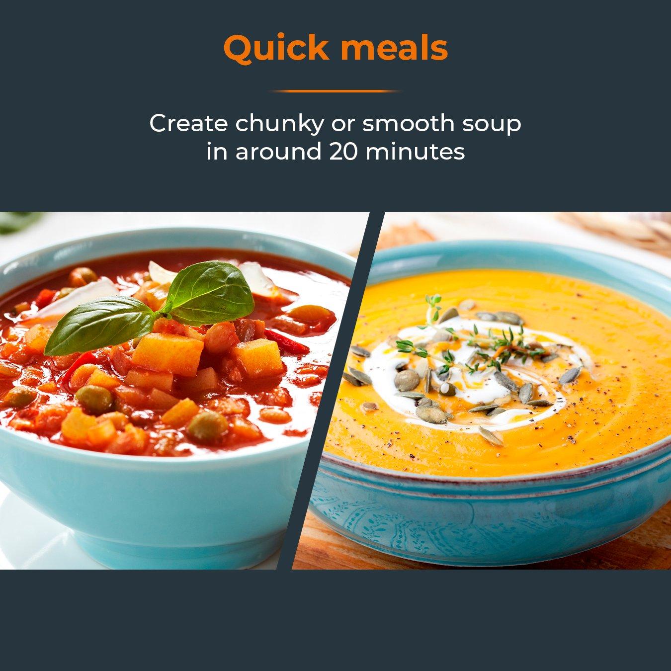 Transparent - Tower - 1.6L Vizion Soup Maker - 5