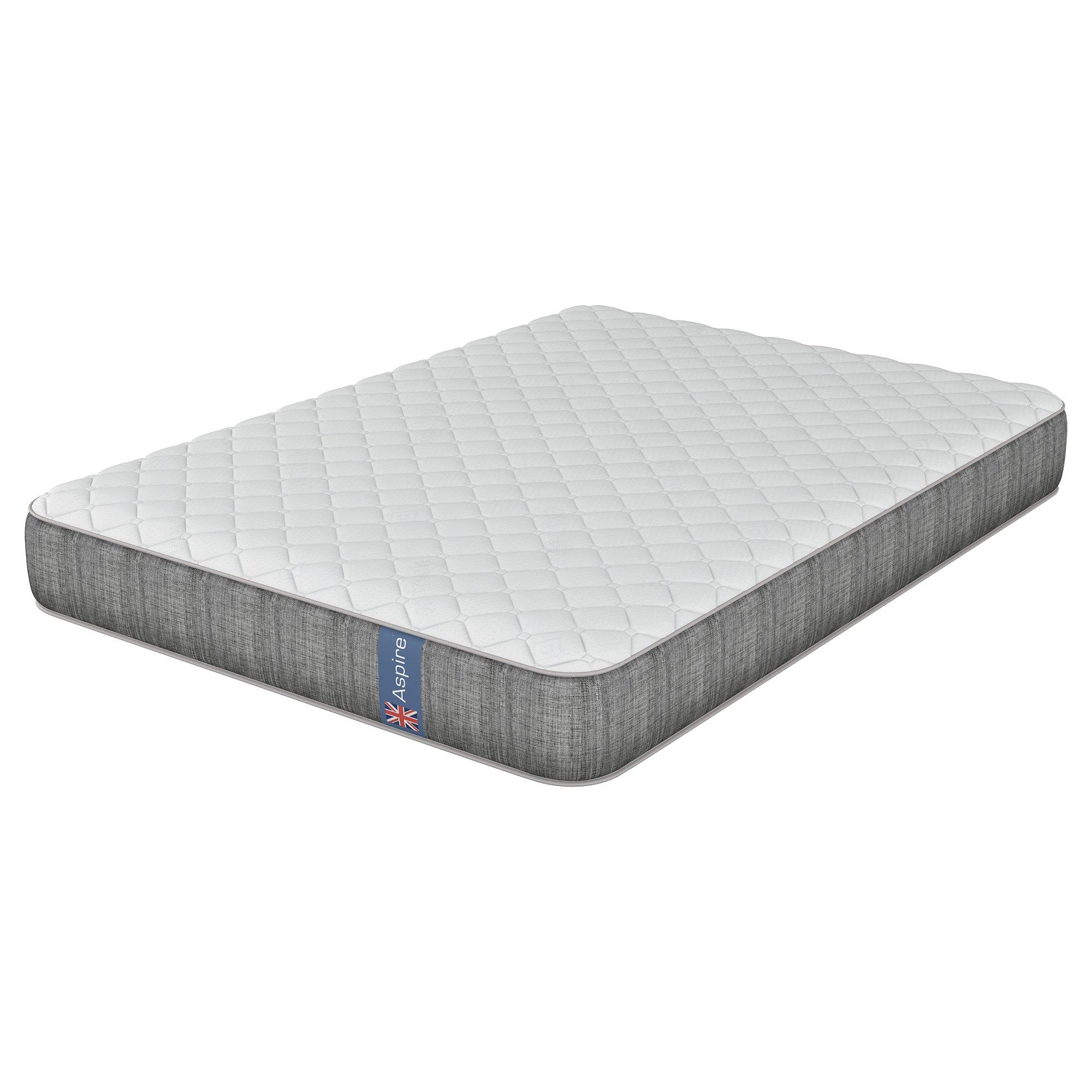 White - Aspire - Restora Pocket Hybrid Memory Foam Mattress Medium - 3