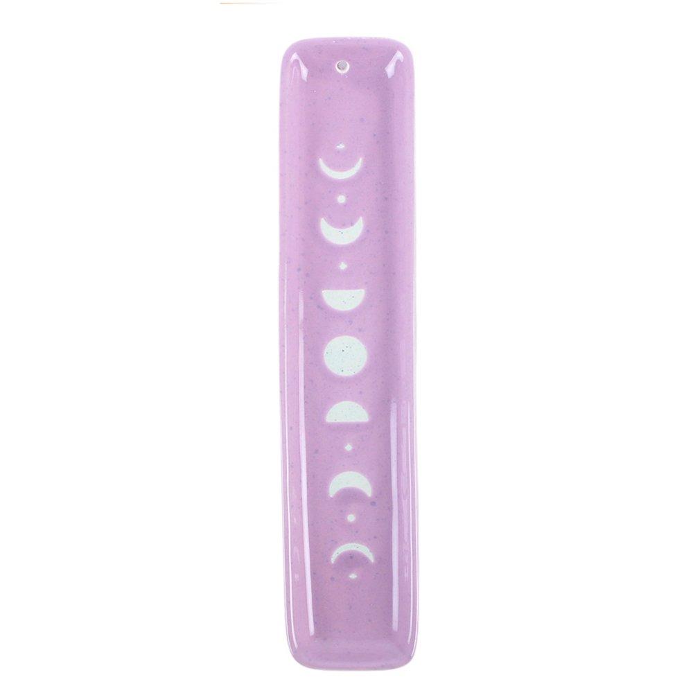 White - Something Different - Purple Moon Phase Incense Ash Catcher - 2