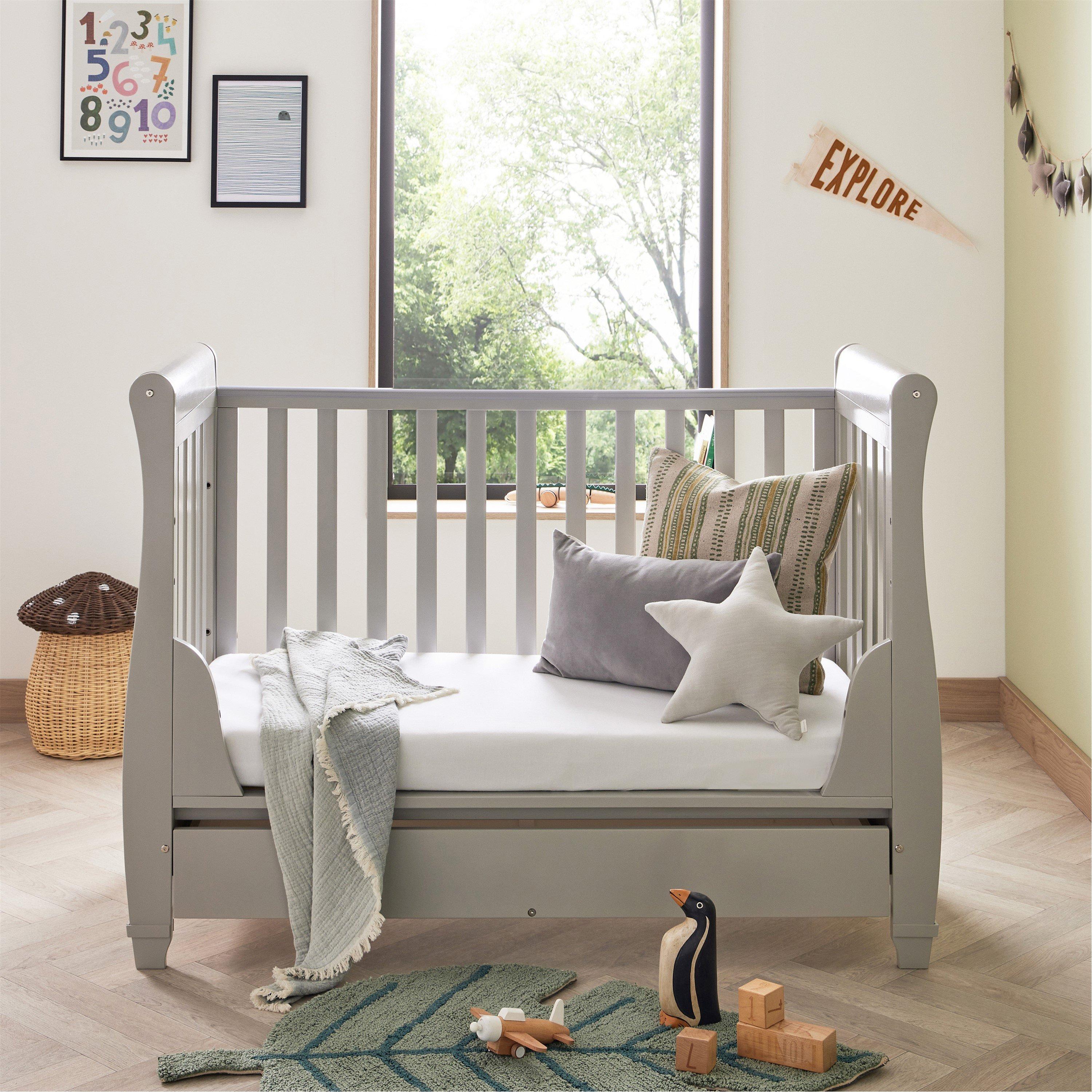 Grey - Babymore - Eva 2 Piece Room Set - Grey - 7