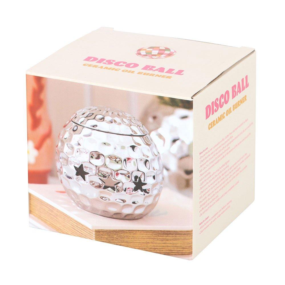 Multi - Something Different - Silver Disco Ball Oil Burner - 7