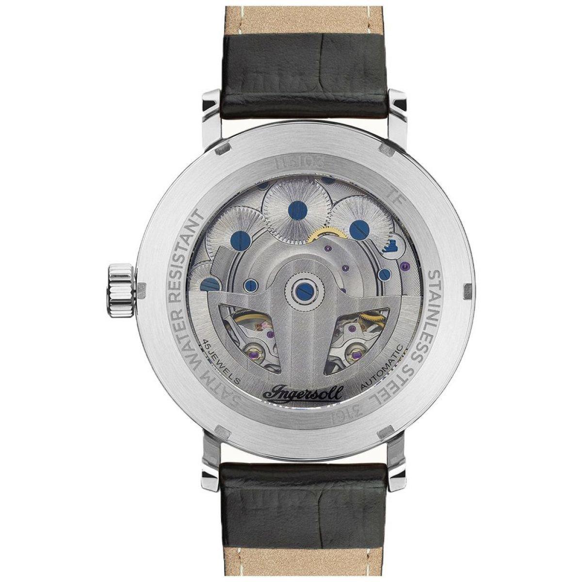 Grigio Argento - Ingersoll 1892 - The Tennessee Black Silver Watch I13103 - 3