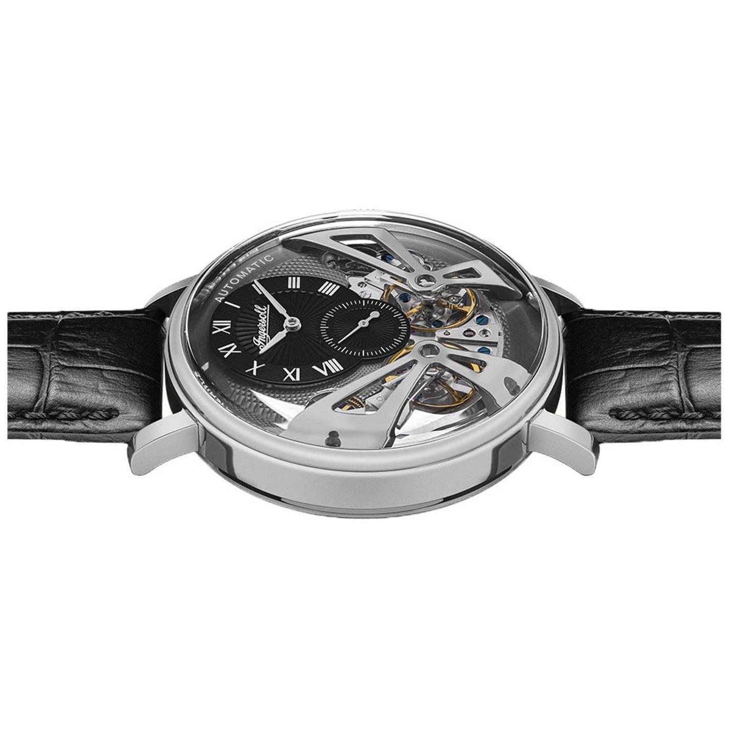 Grigio Argento - Ingersoll 1892 - The Tennessee Black Silver Watch I13103 - 6