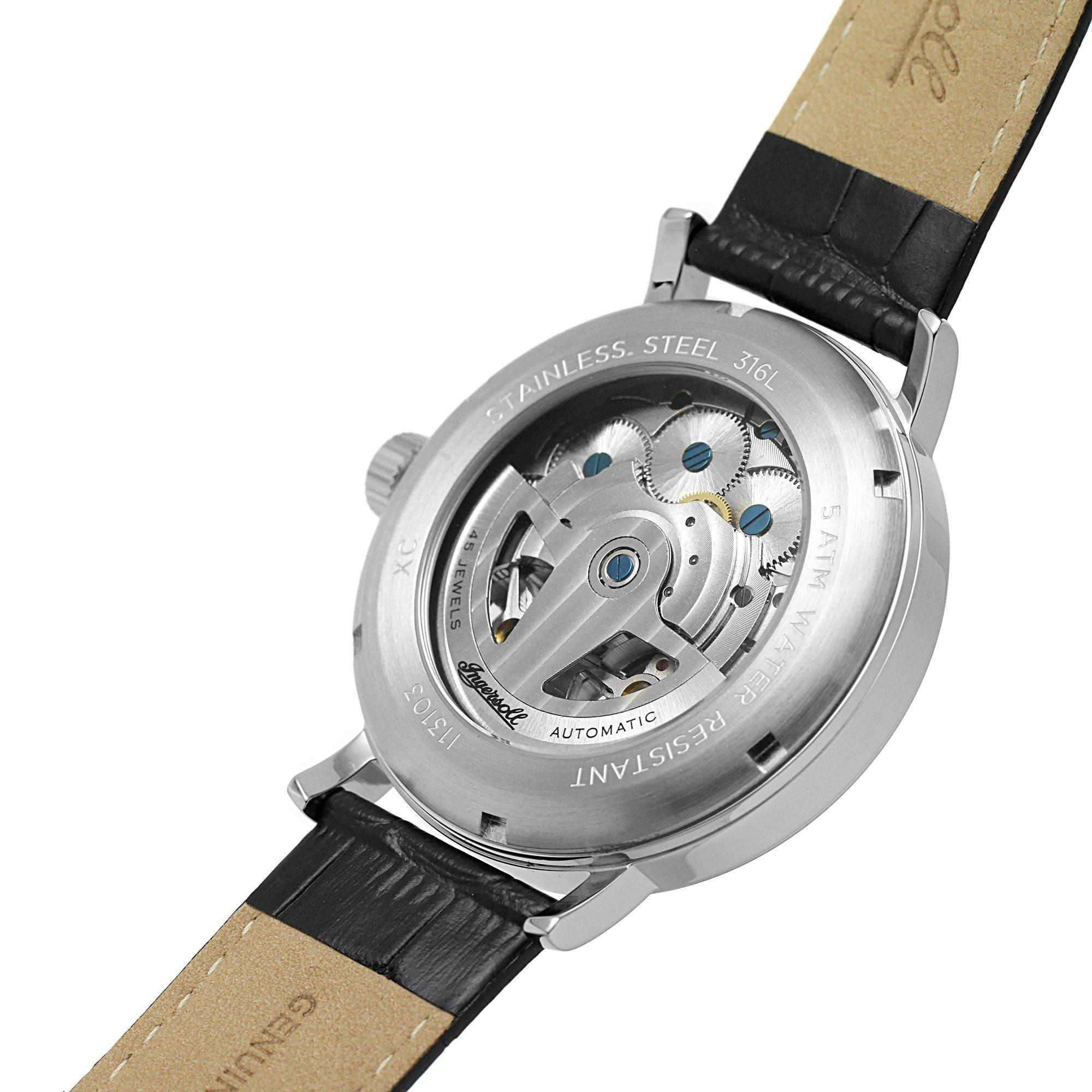 Grigio Argento - Ingersoll 1892 - The Tennessee Black Silver Watch I13103 - 9