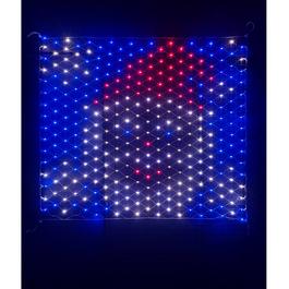 Snowtime 1.3m LED Santa Net Light Decoration