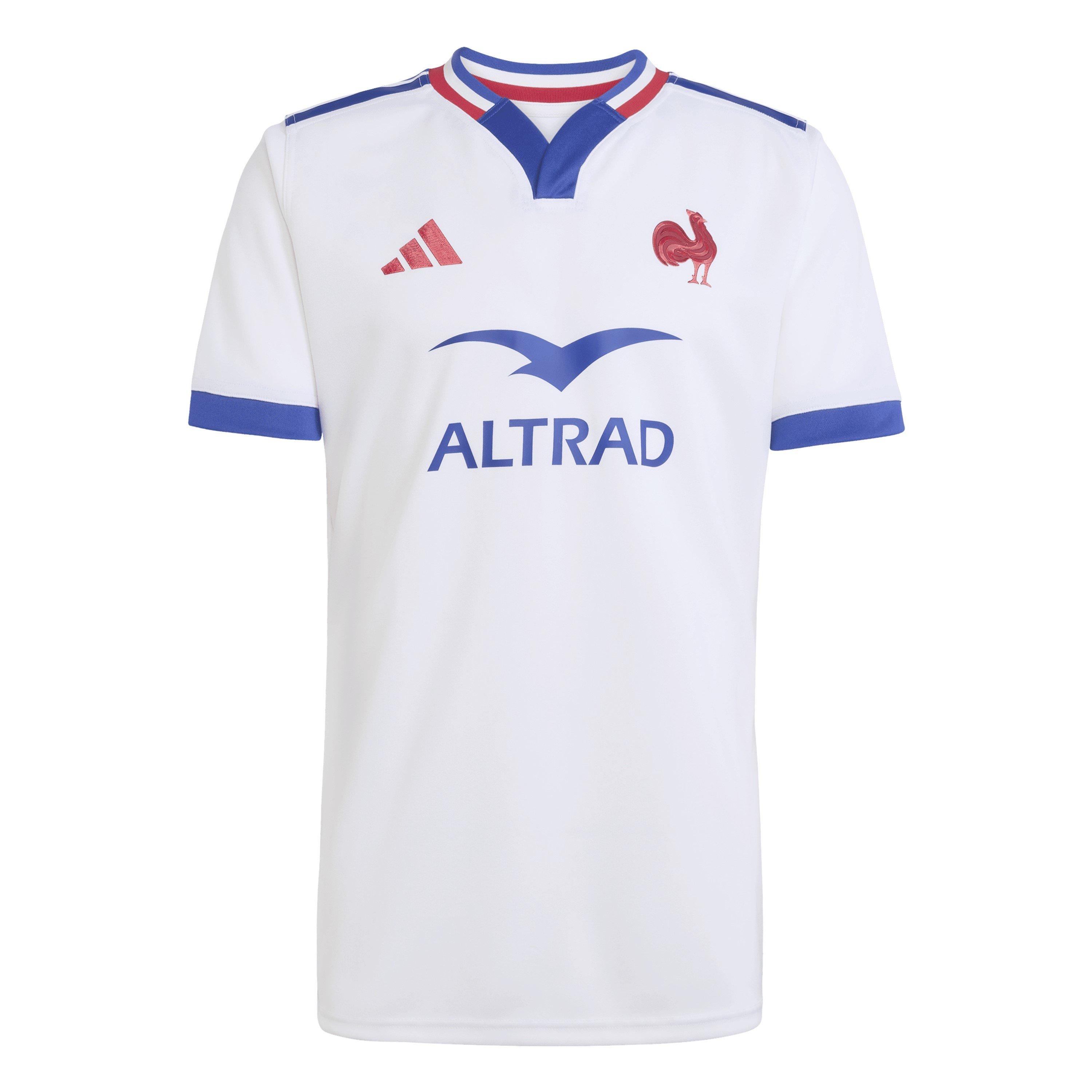 adidas Men's France Rugby Away Short Sleeve Six Nations 2026 Shirt