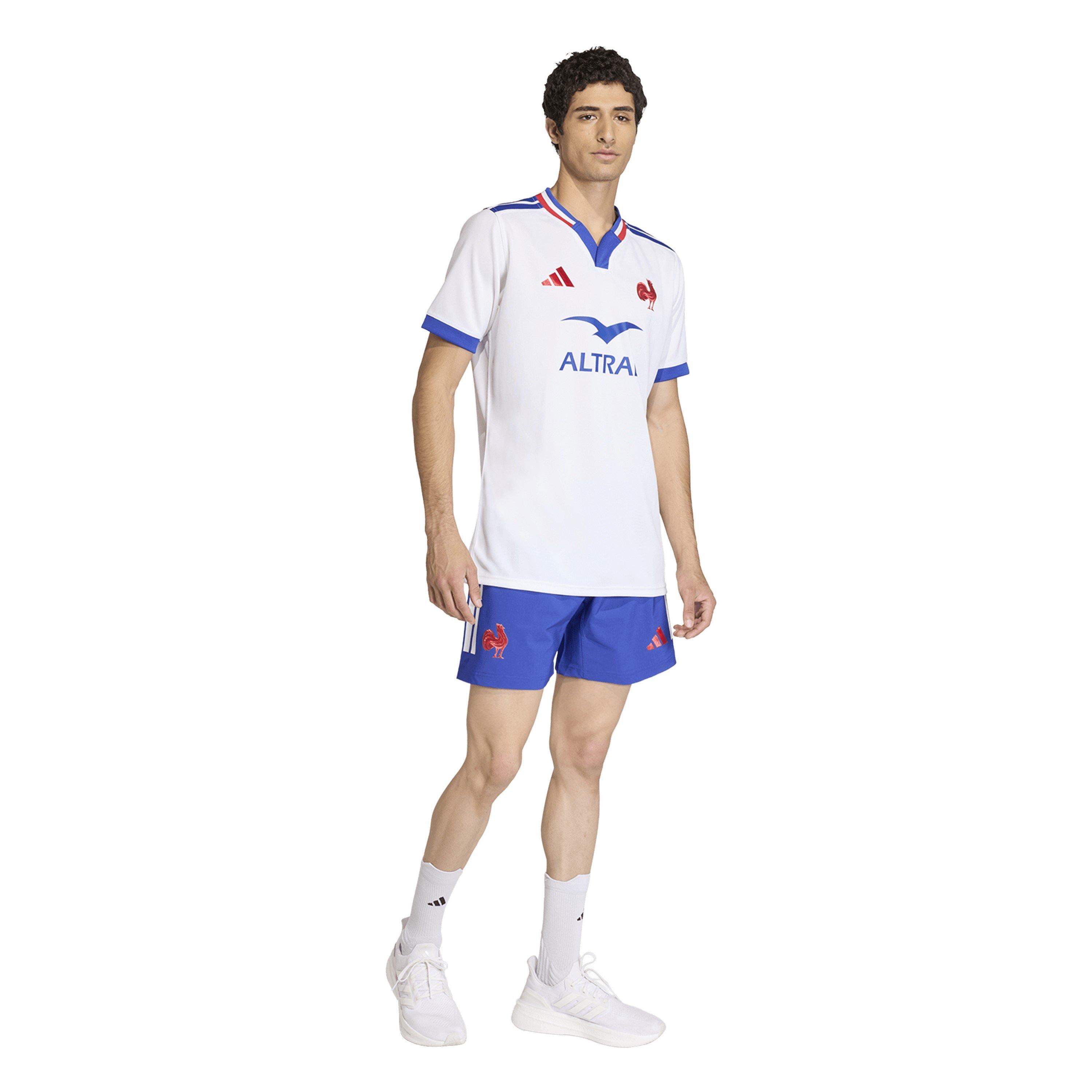 adidas Men's France Rugby Away Short Sleeve Six Nations 2026 Shirt