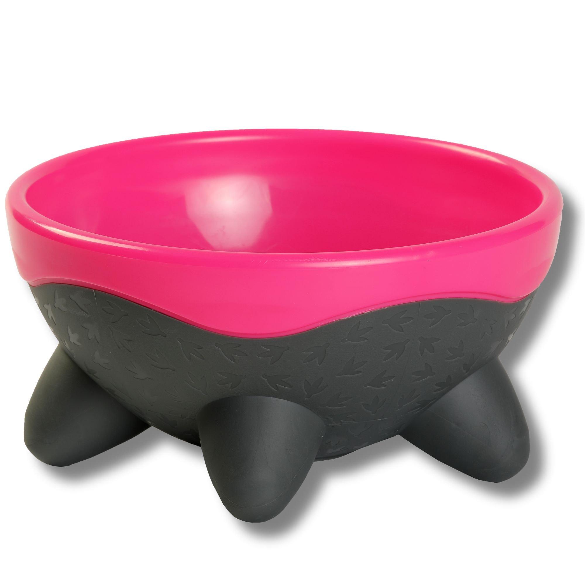 Pink - Kiwi Walker - UFO Dog Bowl - Pink - 1