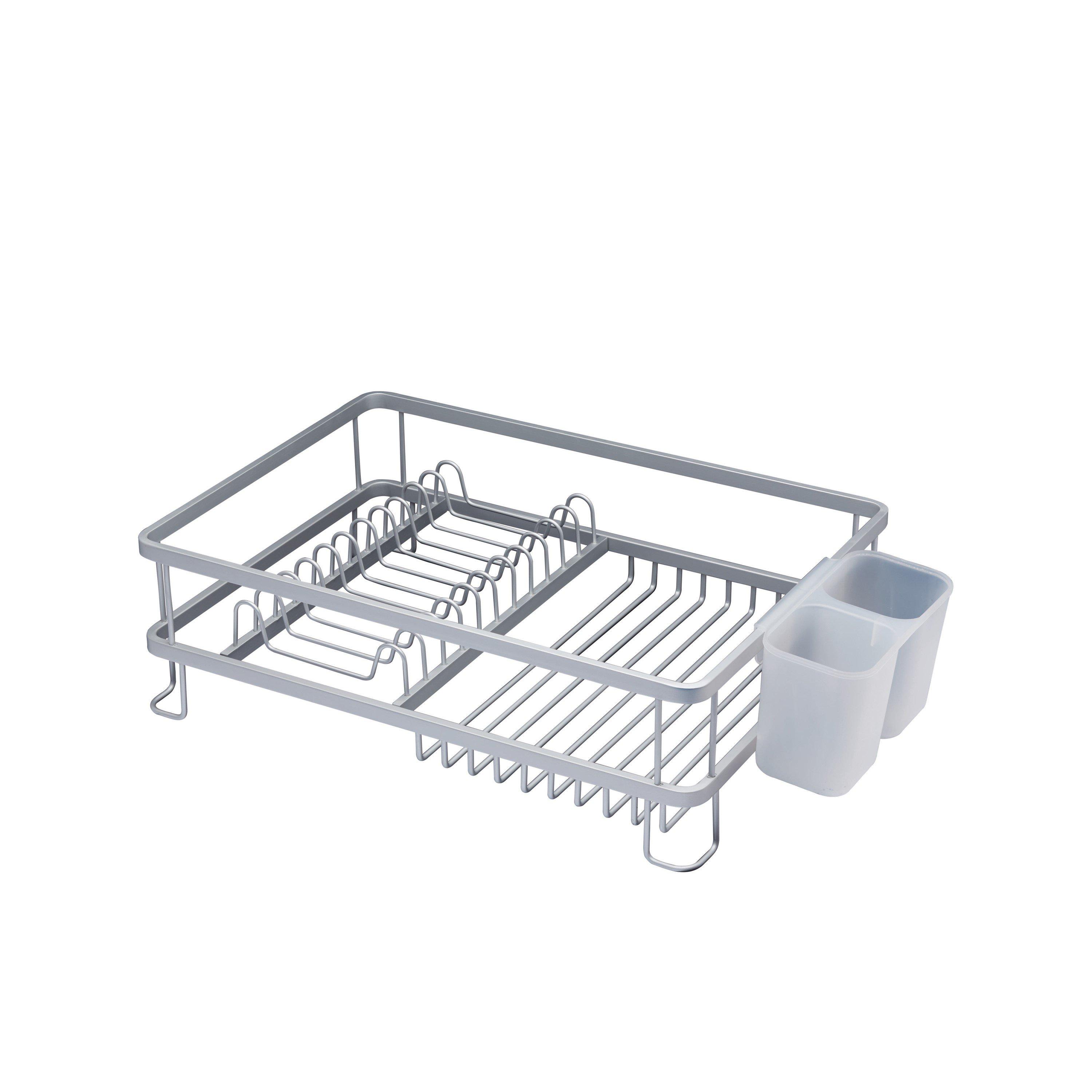 Masterclass  Anti-Rust Dish Drainer - Silver - 40.5x29cm