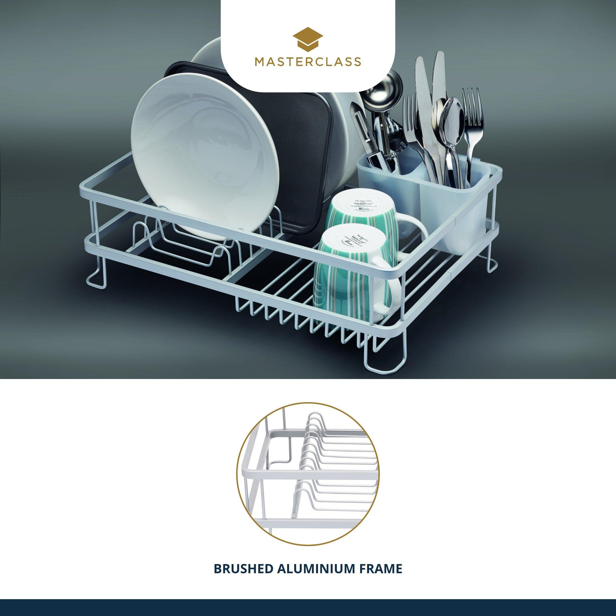 Silver - MasterClass - Anti-Rust Dish Drainer - 3