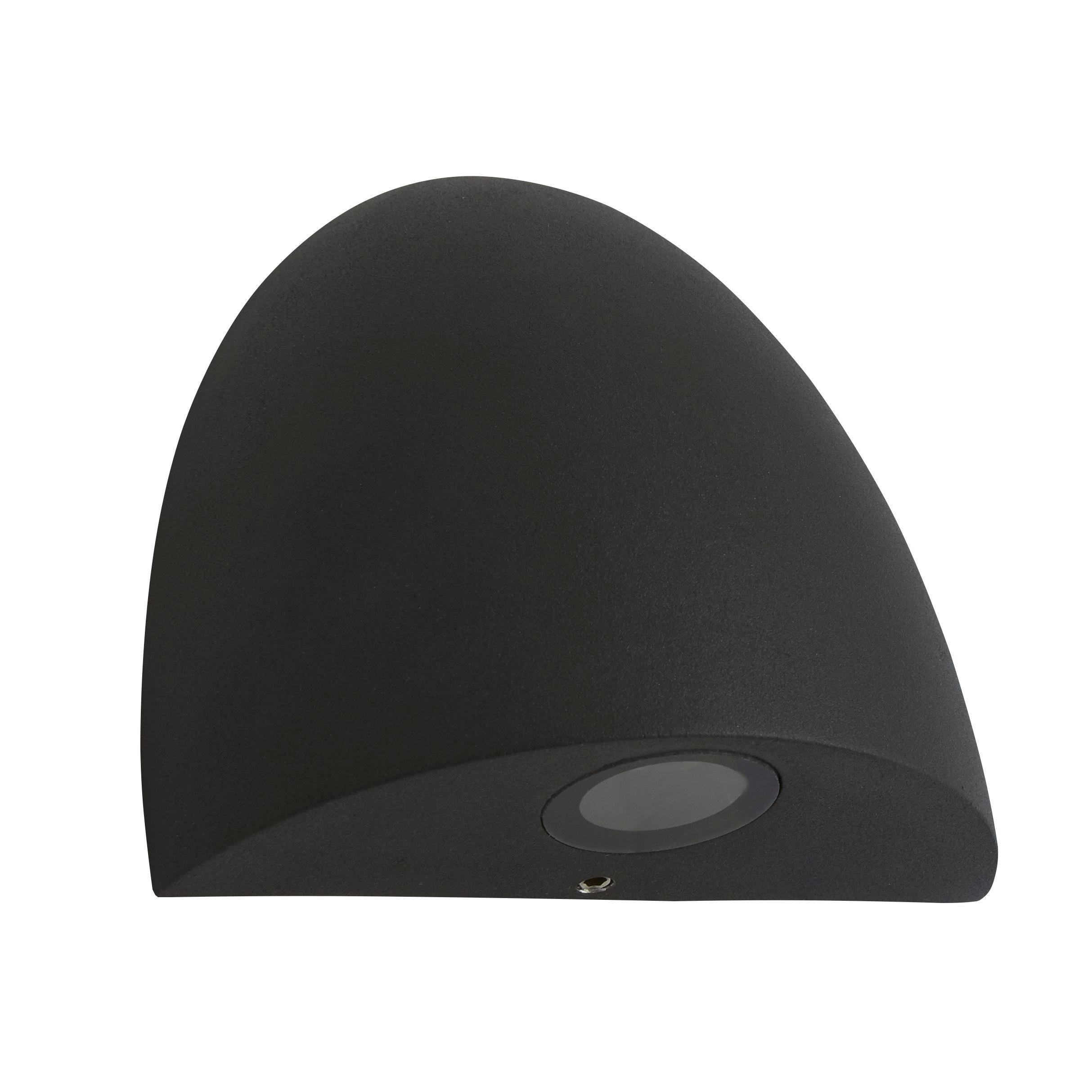 Grey Black And - Lighting Collection - QUALLIPSE - LED OUTDOOR WALL LIGHT - 3