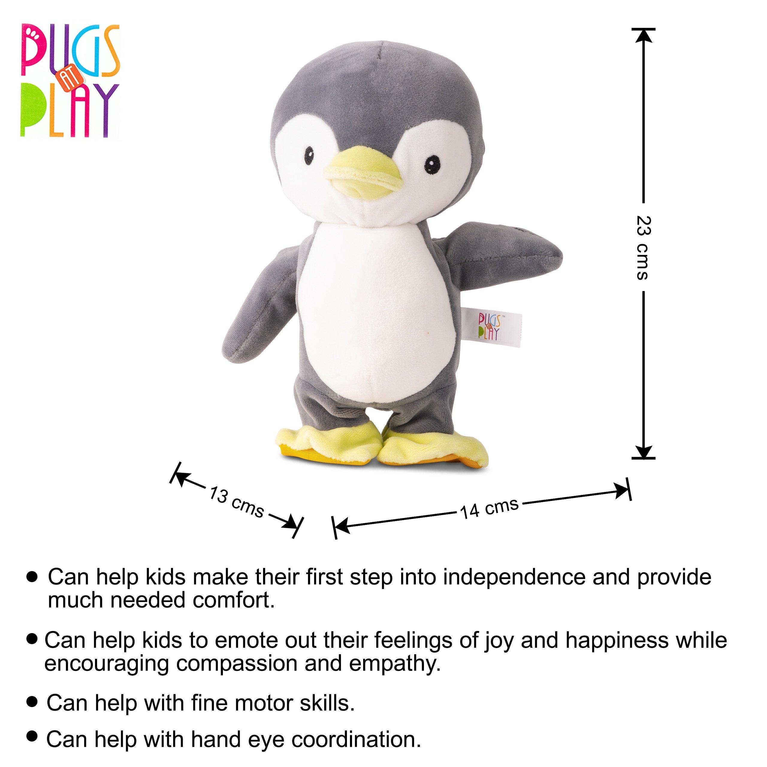 Multi - Pugs at Play - Snowy Walking & Talking Penguin Interactive Plush - 2