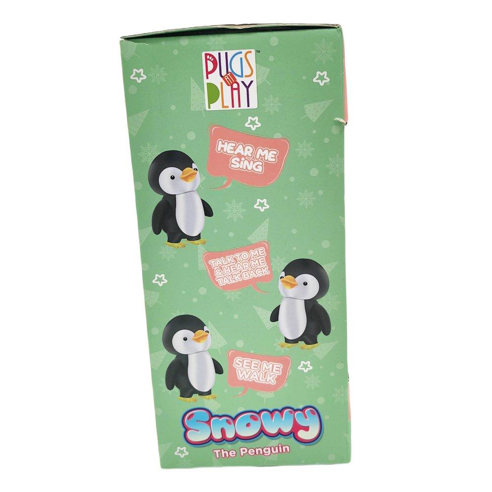Multi - Pugs at Play - Snowy Walking & Talking Penguin Interactive Plush - 10