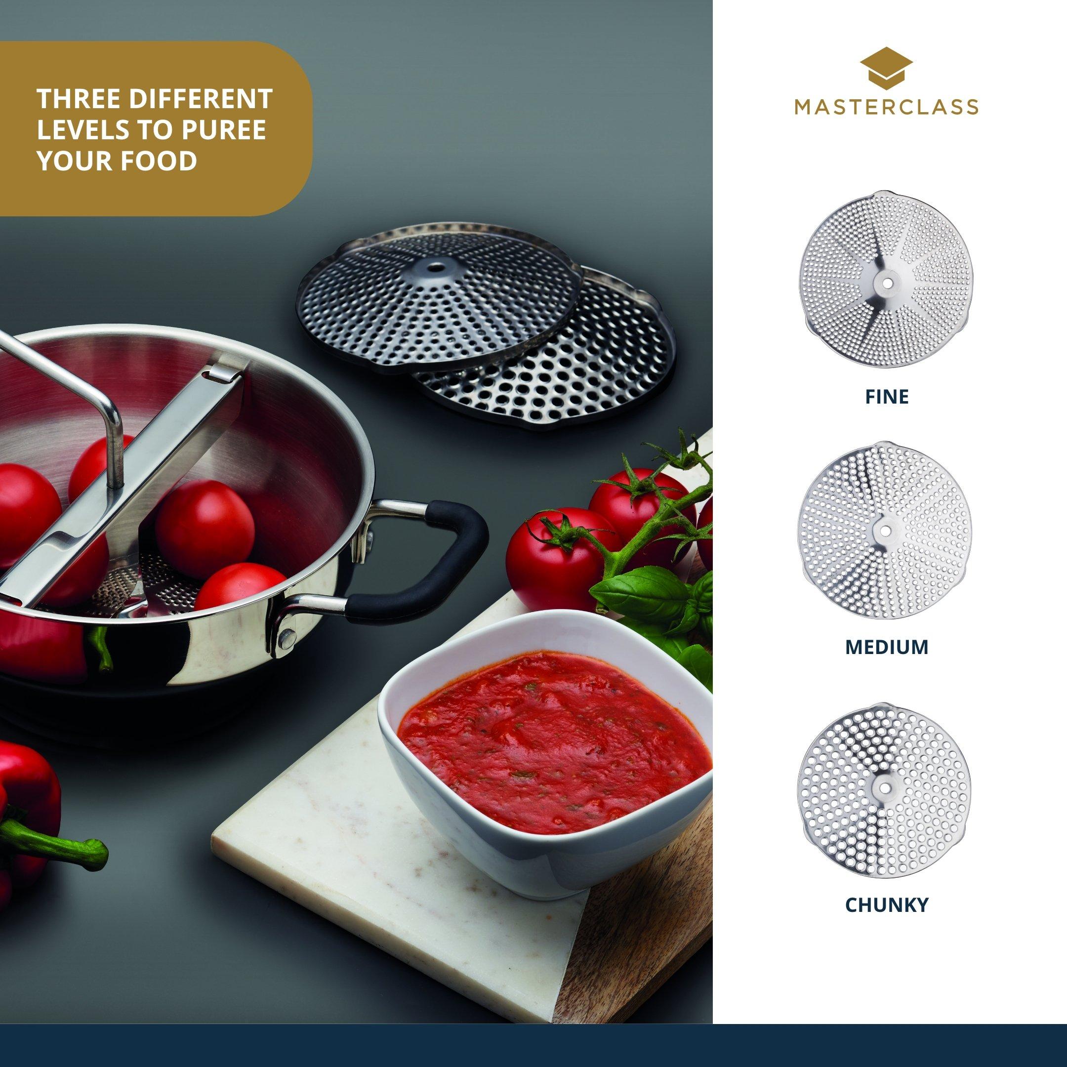 Silver - MasterClass - MasterClass Heavy-Duty Rotary Food Mill - 2