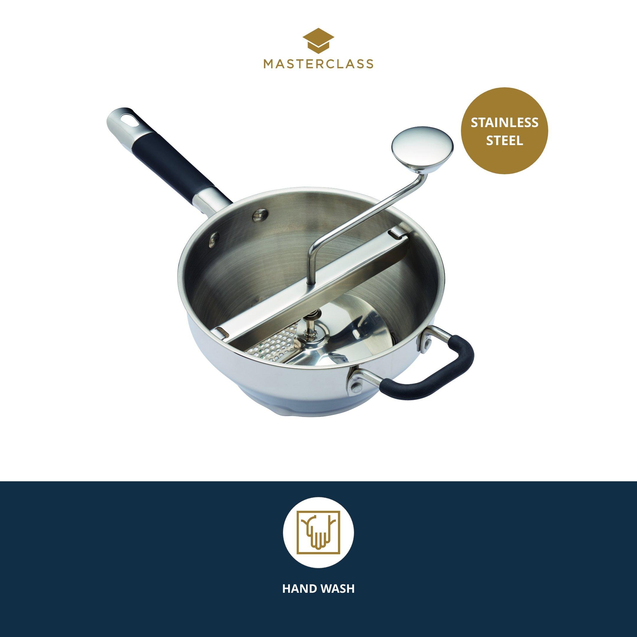 Silver - MasterClass - MasterClass Heavy-Duty Rotary Food Mill - 6