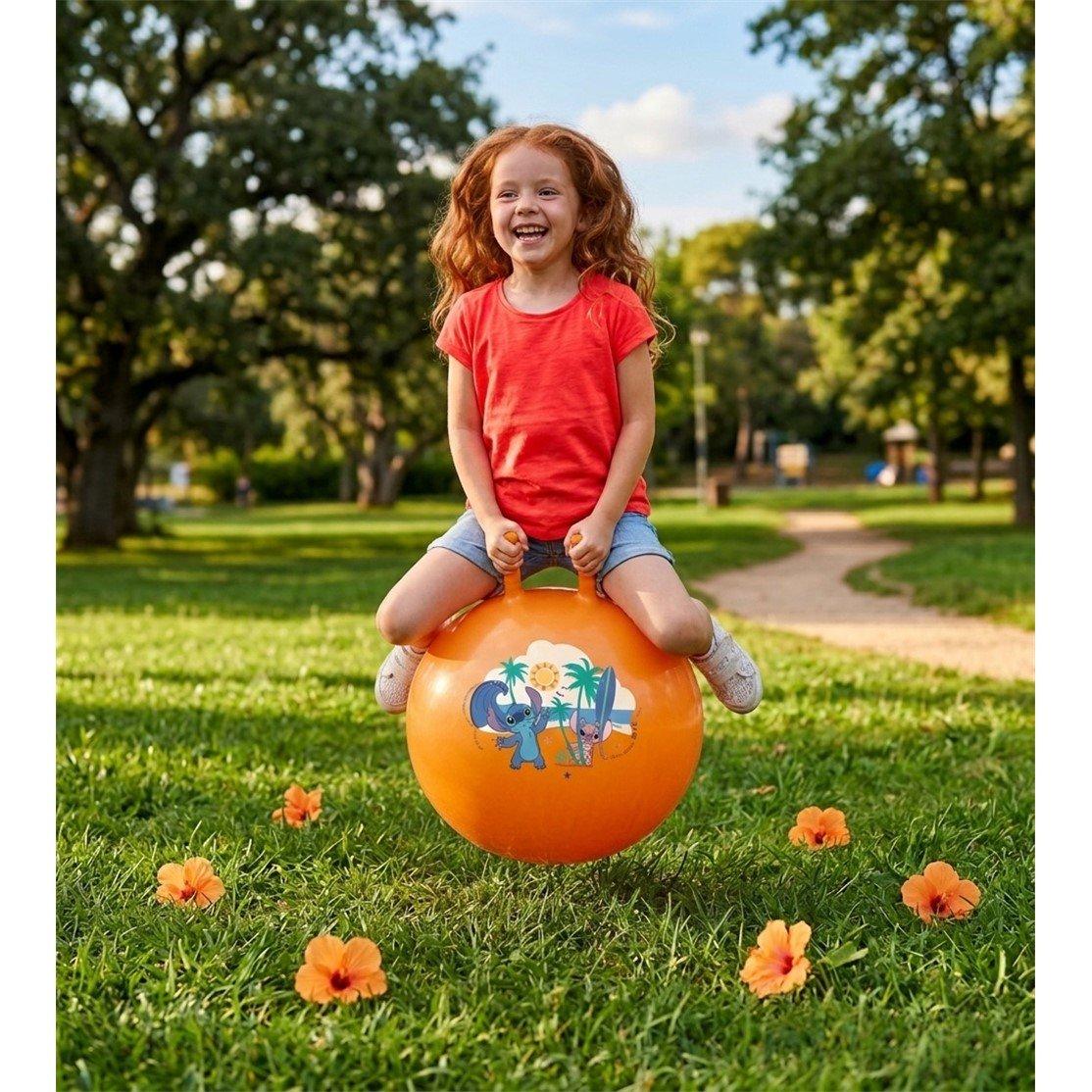 Multi - Mondo - Disney Stitch Space Hopper – Kids Inflatable Bounc - 2