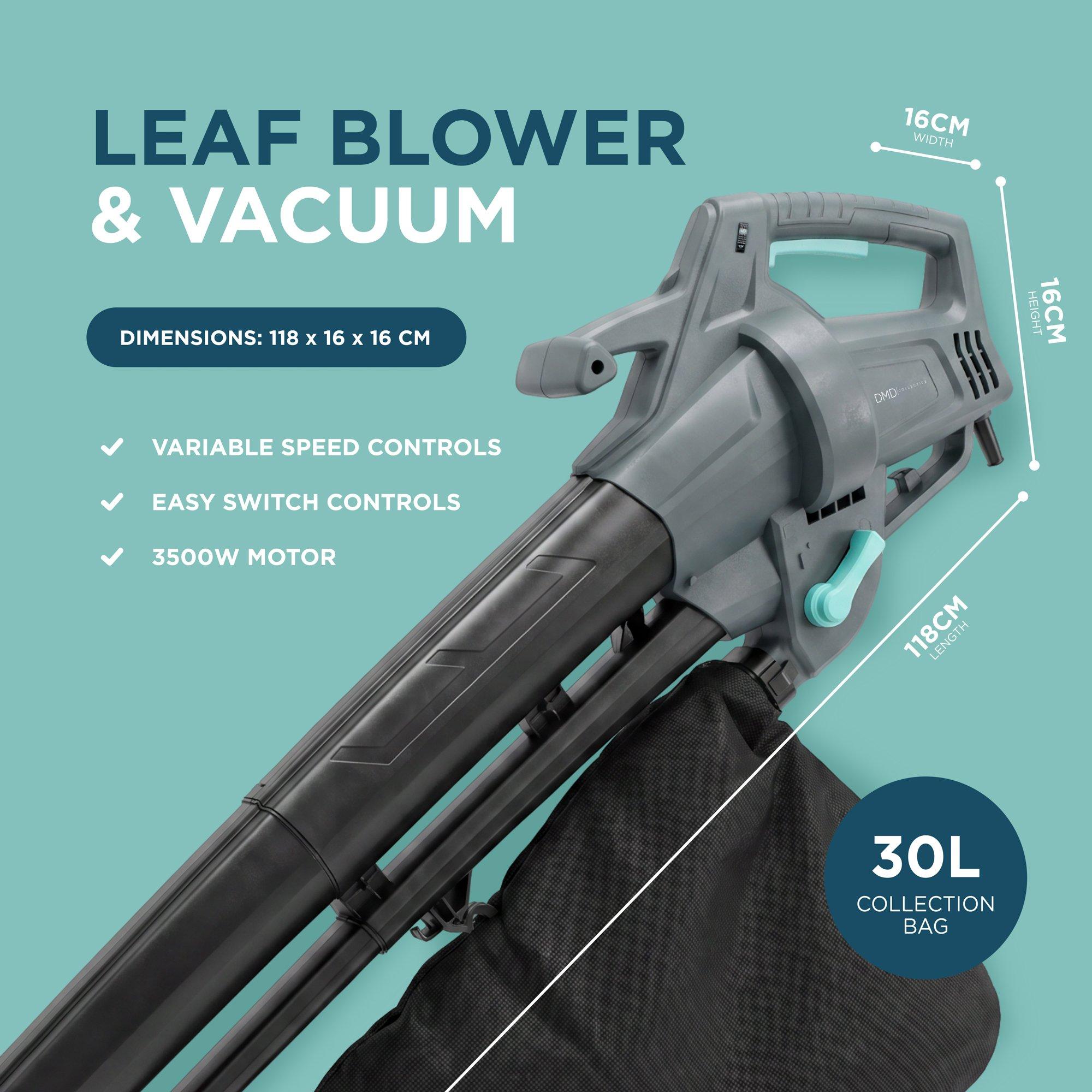 Grey - DMD Collective - Electric Leaf Blower and Vacuum - 2