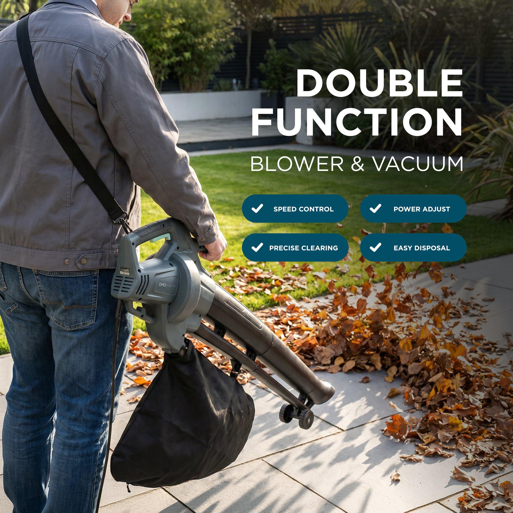 Grey - DMD Collective - Electric Leaf Blower and Vacuum - 6