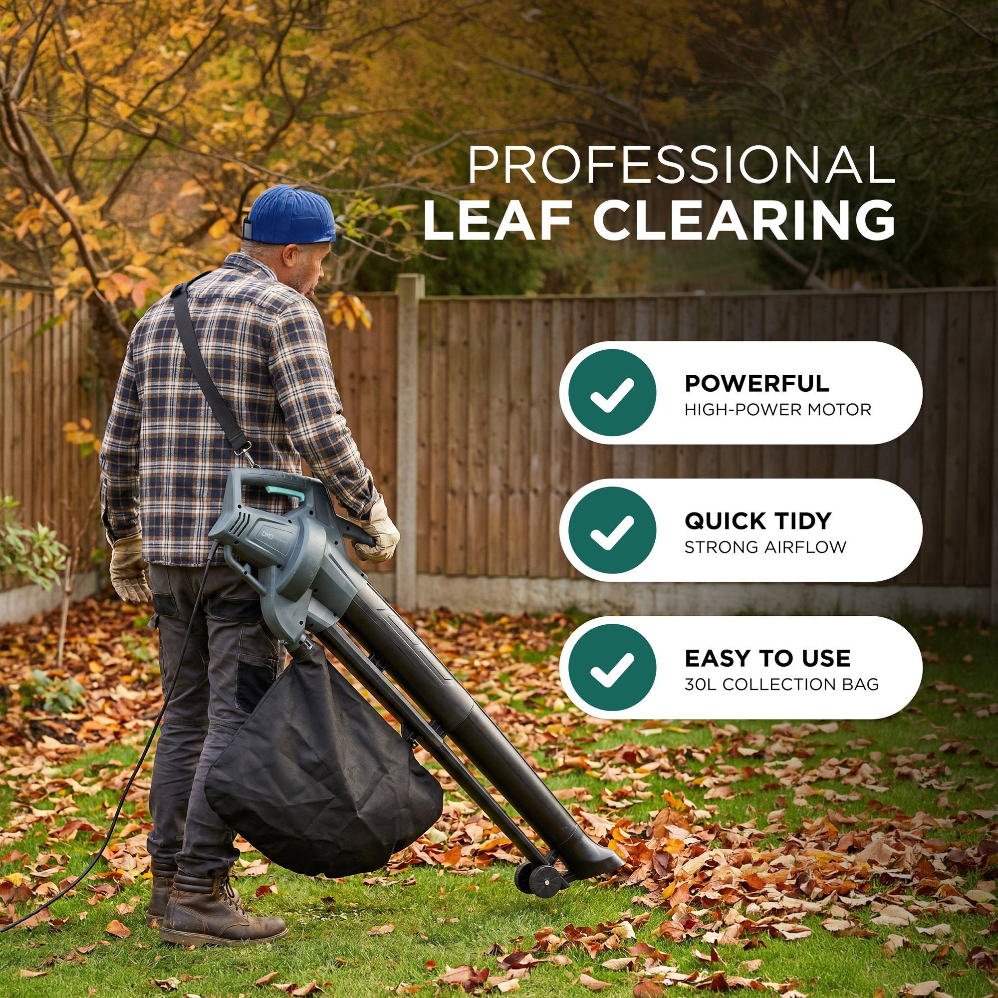 Grey - DMD Collective - Electric Leaf Blower and Vacuum - 7