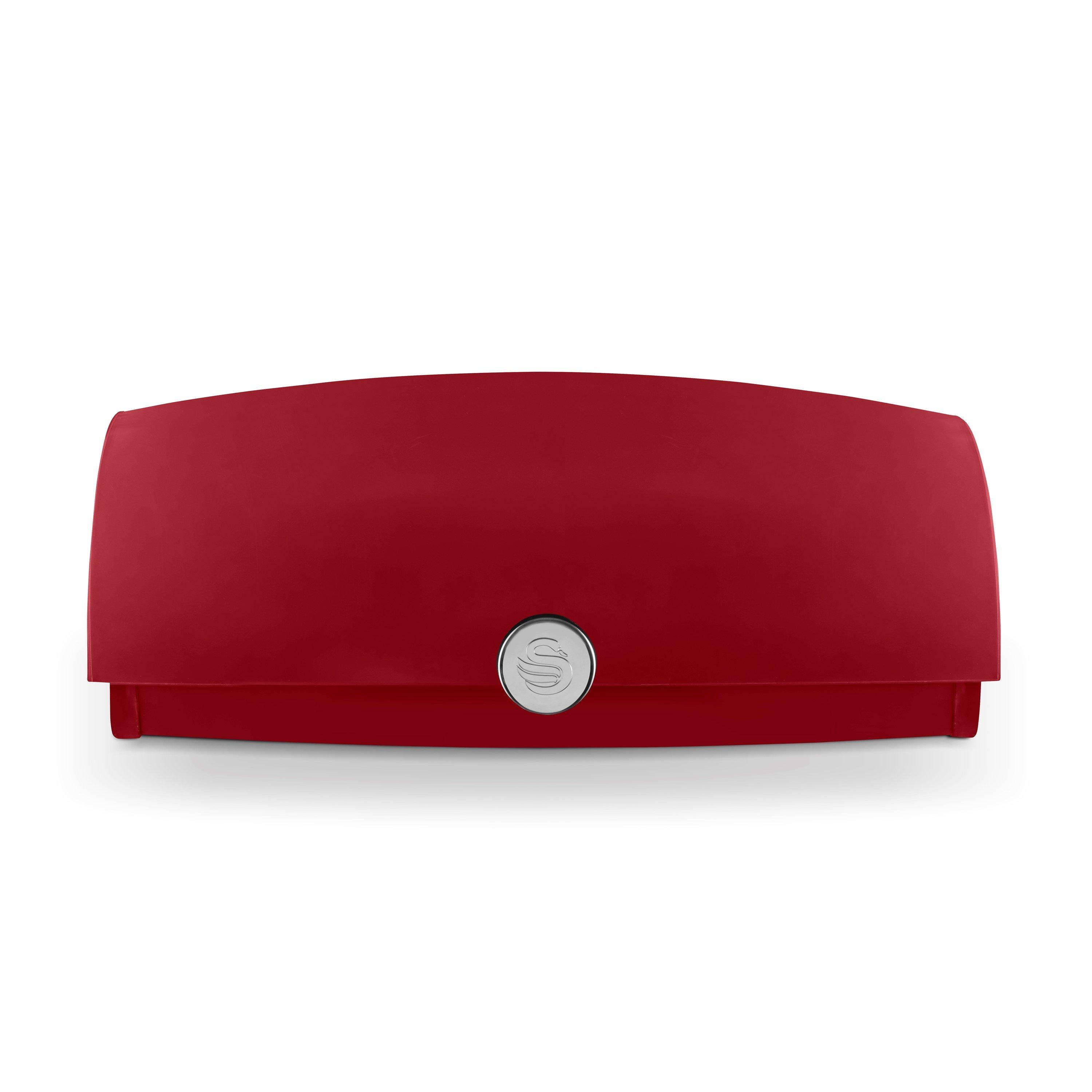 Swan Townhouse Bread Bin Red