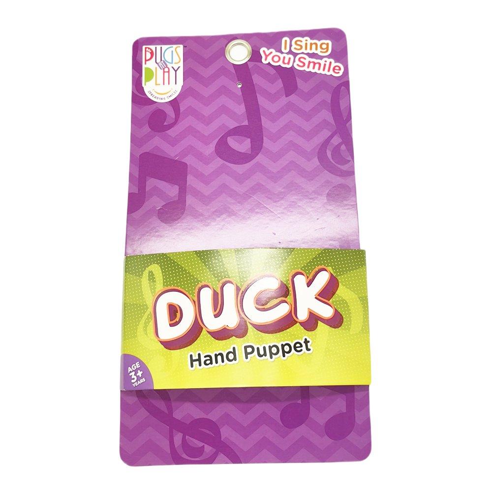 Multi - Pugs at Play - Talking Duck Hand Puppet Toy - 5
