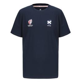 Rugby World Cup sacai pleated sleeveless shirt Blau