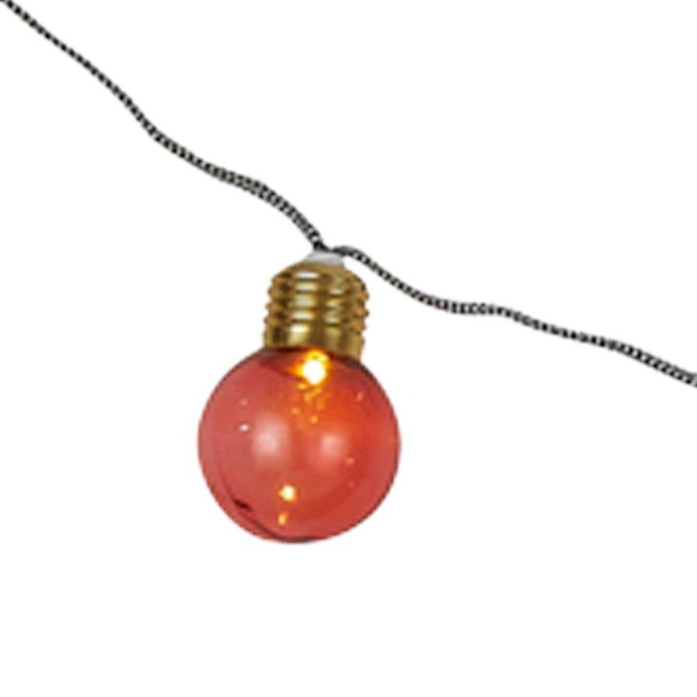 Gold And Multi- - Lighting Collection - MULTICOLOUR SOLAR STRING LIGHTS - 4