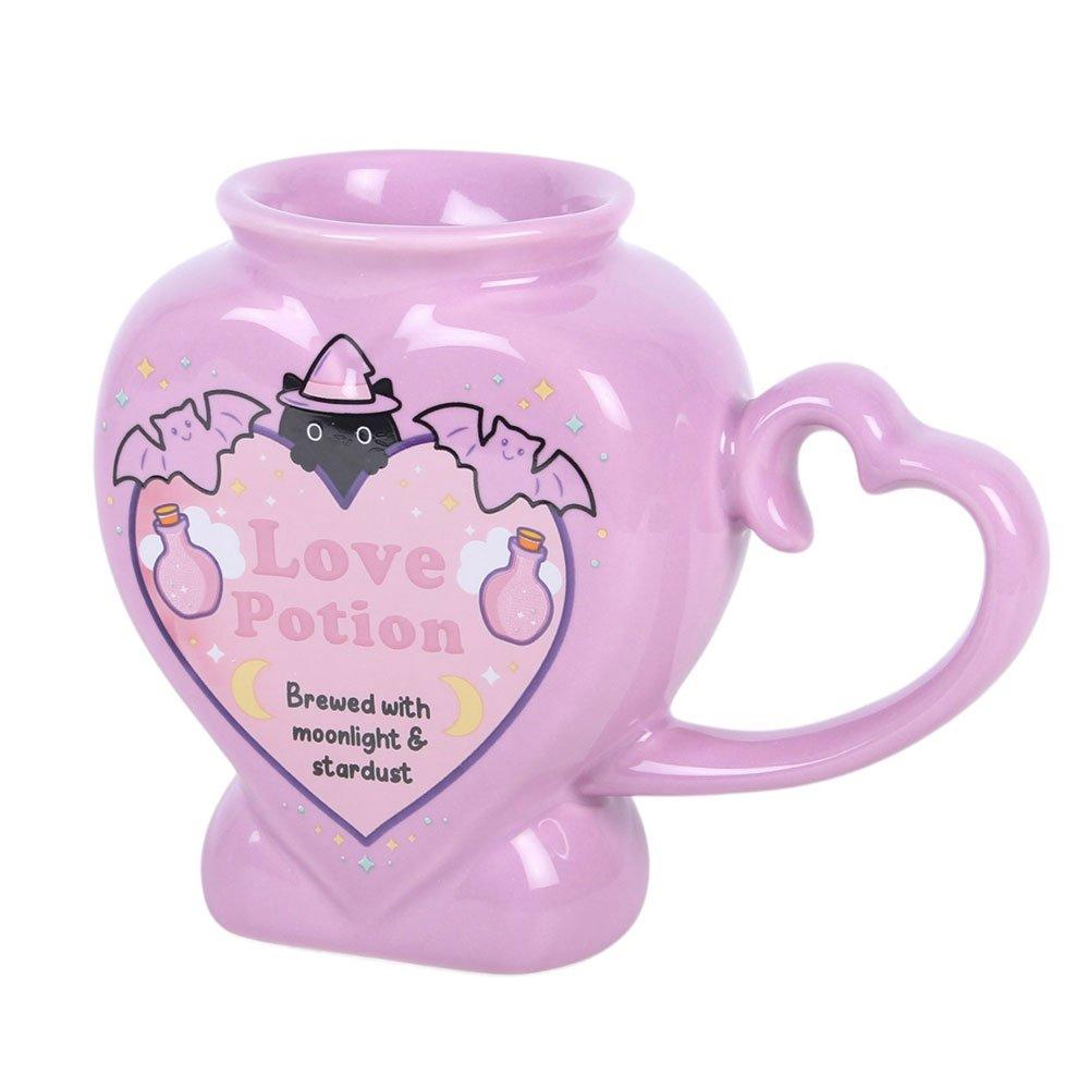 White - Something Different - Pastel Love Potion Shaped Mug - 2