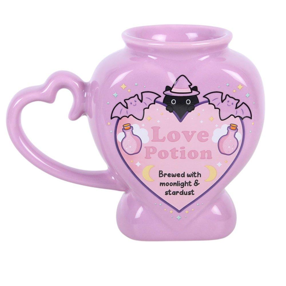 White - Something Different - Pastel Love Potion Shaped Mug - 3