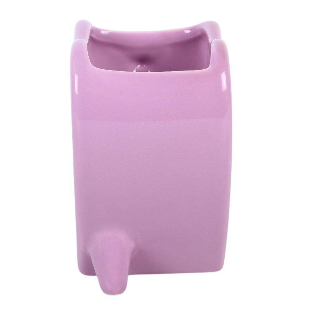 White - Something Different - Pastel Planchette Shaped Ceramic Mug - 3
