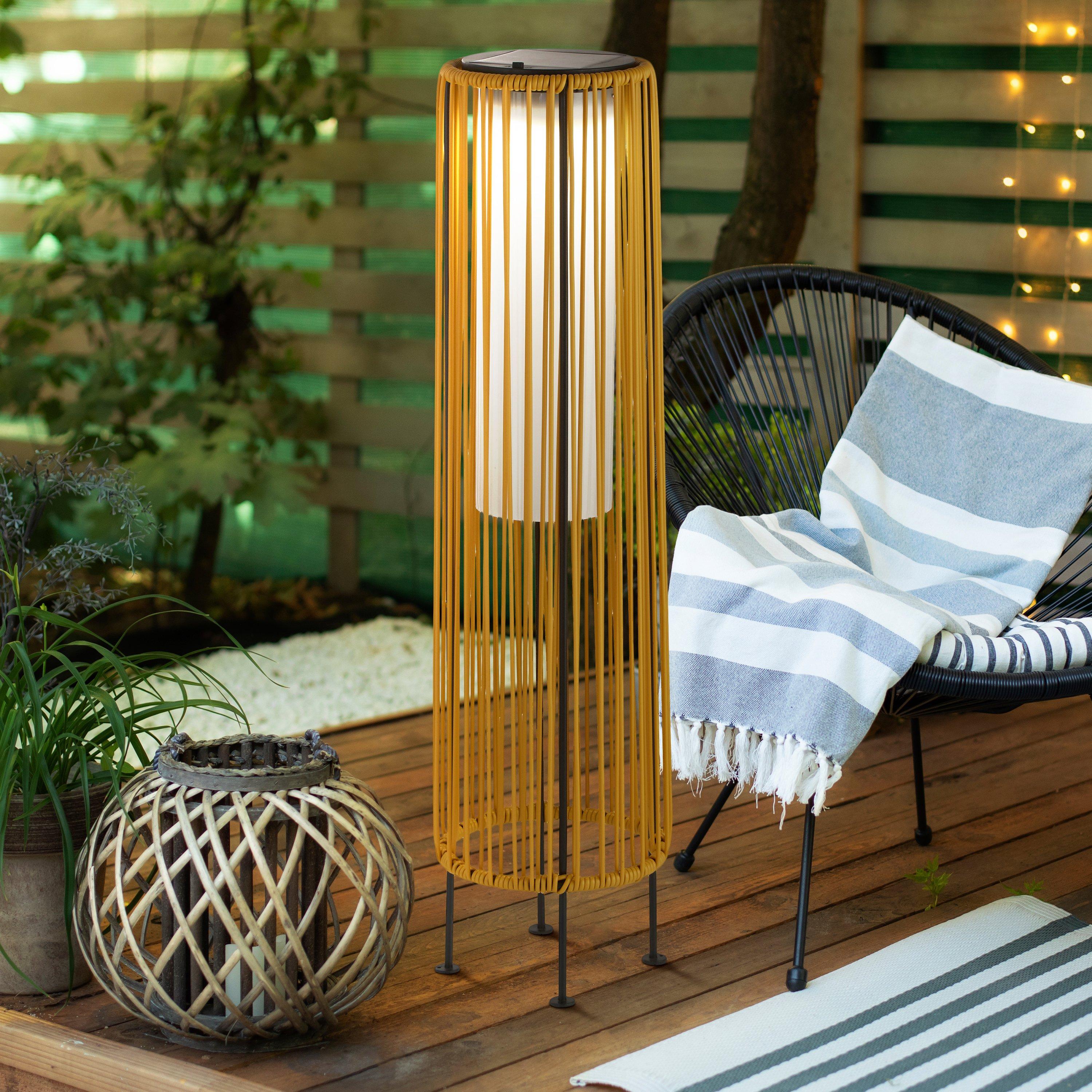 Ochre And White - Lighting Collection - OCHRE OUTDOOR SOLAR LIGHT - 1