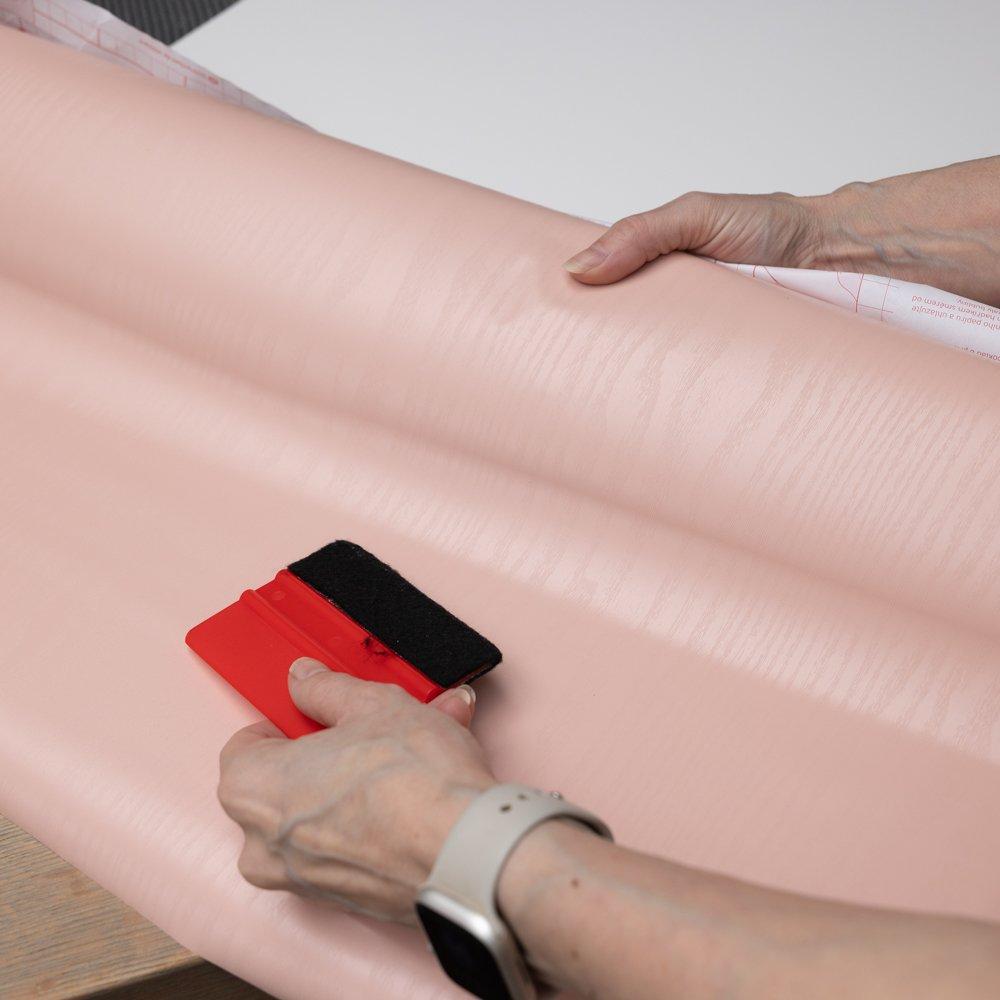Blush Pink - D C Fix - Petal Blush Wood Self-adhesive Vinyl 67.5cmx2mqty3 - 4