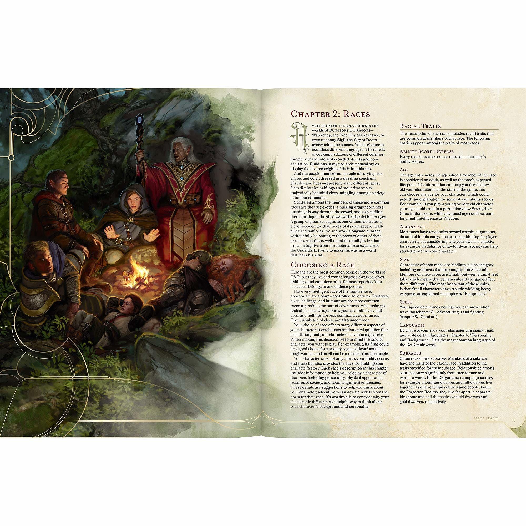 Mercadoria - Dungeons and Dragons - Dungeons & Dragons Core Rulebook Players Handbook - 5