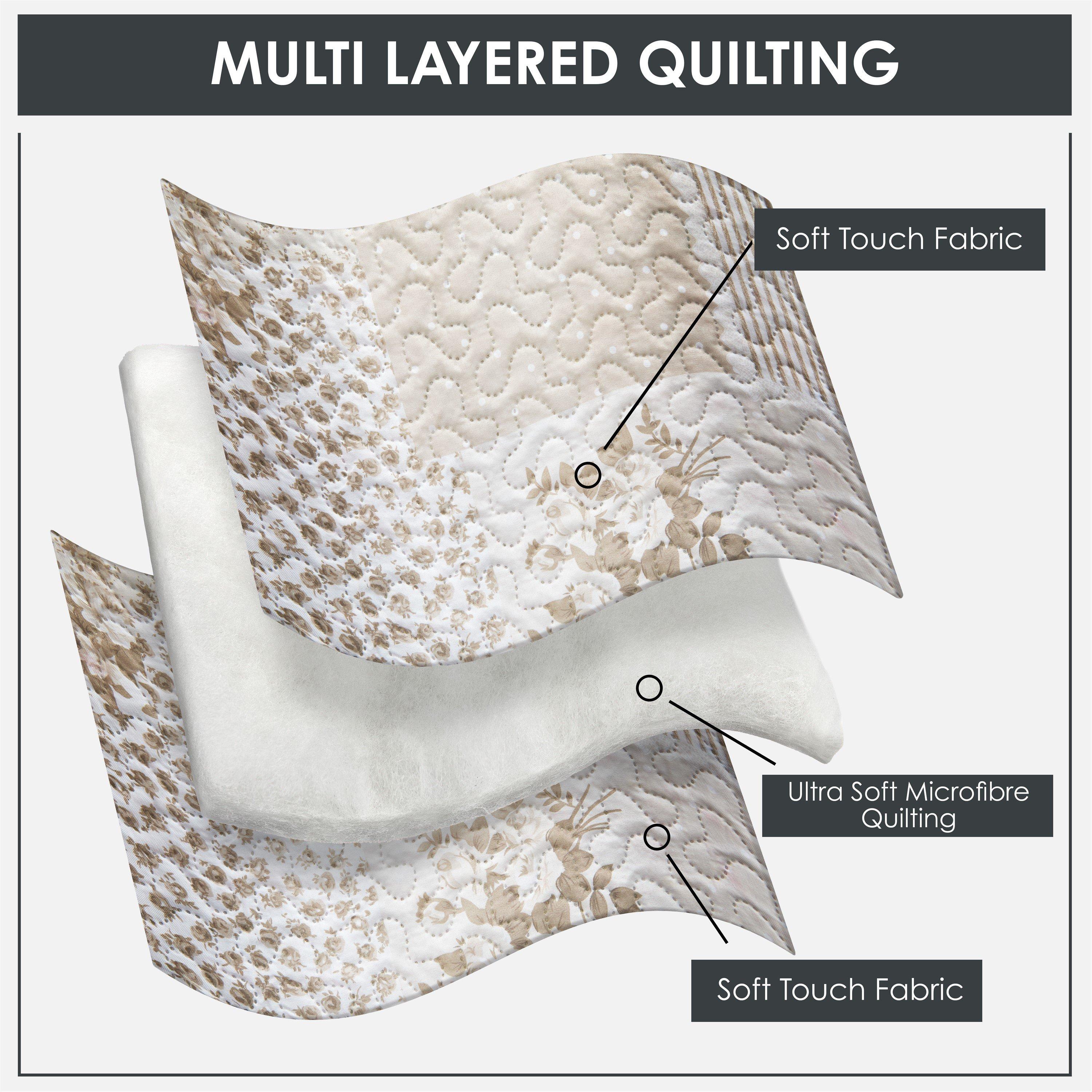 Natural Cream - Emma Barclay - Bedspread Set Patchwork Cotswold - 3