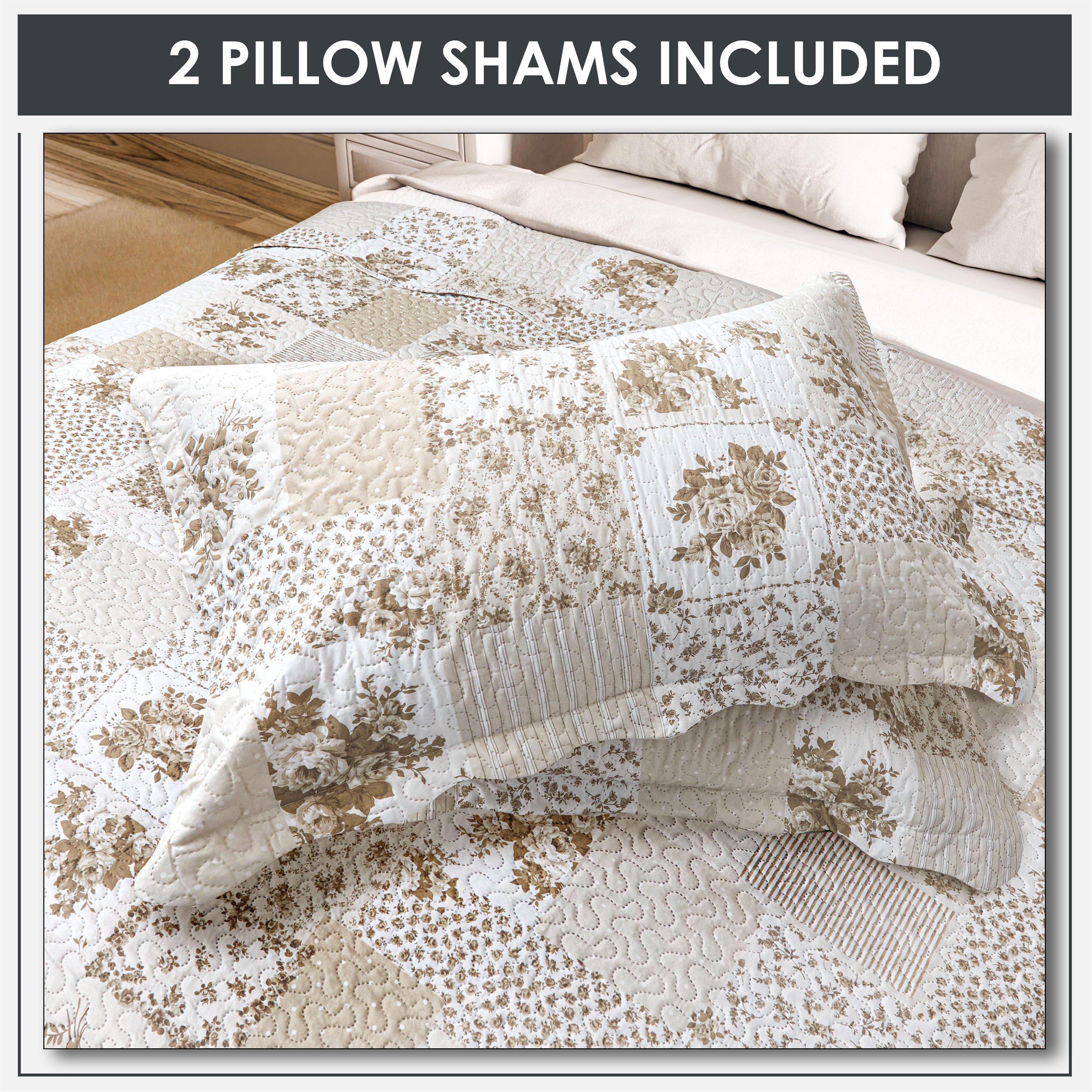 Natural Cream - Emma Barclay - Bedspread Set Patchwork Cotswold - 5