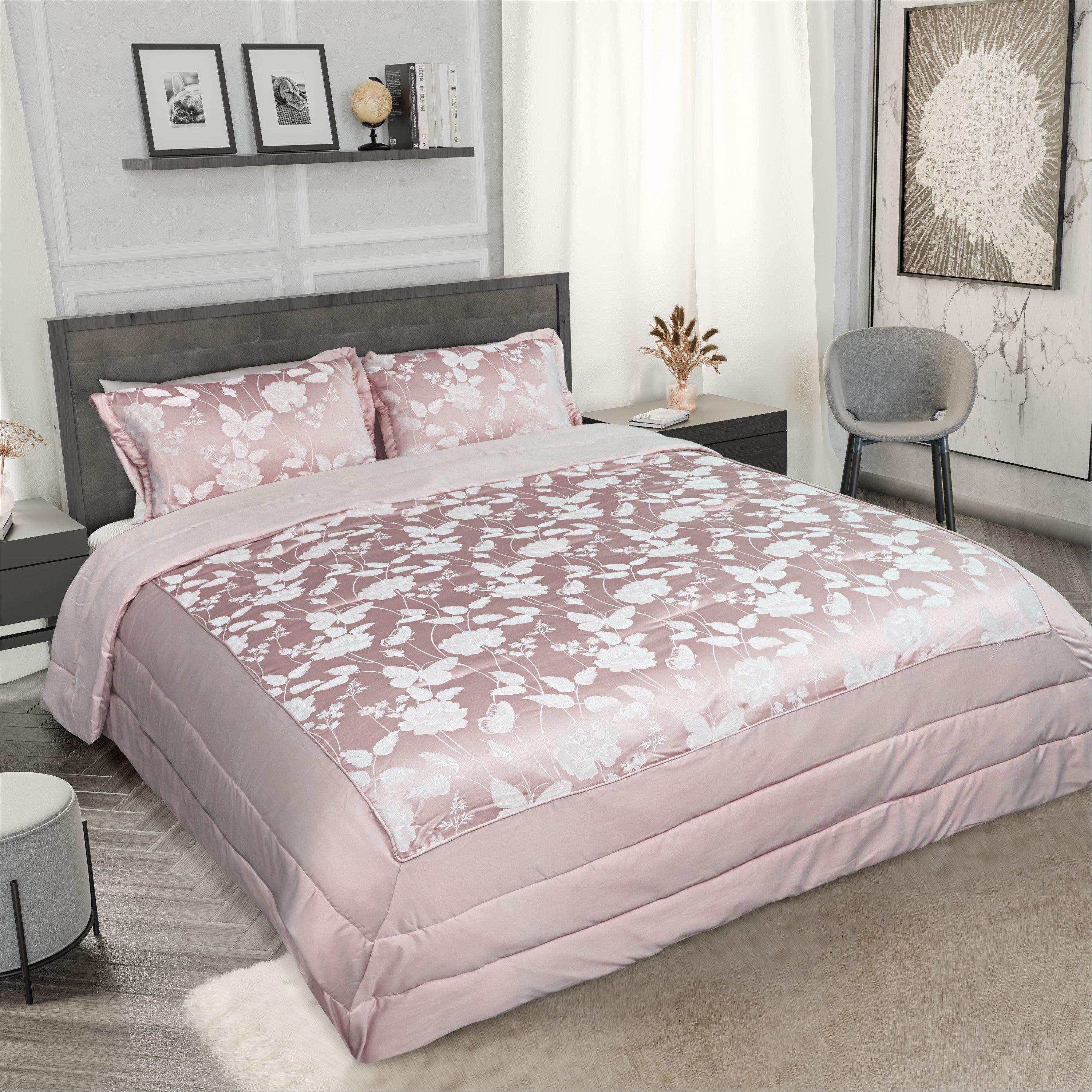 Bedspread Set Jacquard Butterfly