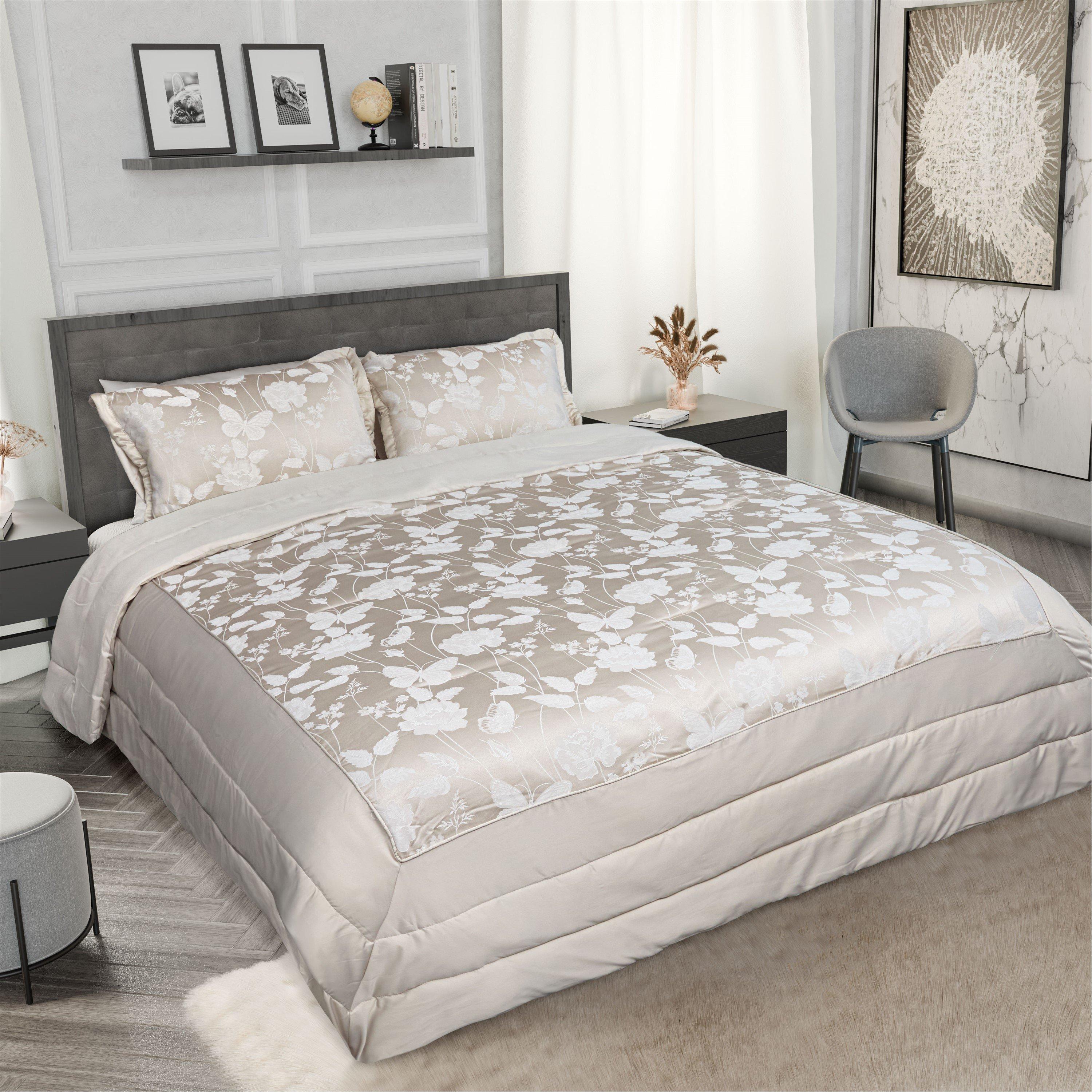 Bedspread Set Jacquard Butterfly