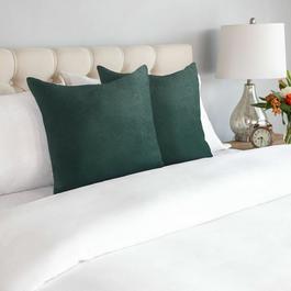 Alan Symonds Pair of Velvet Chenille Cushions