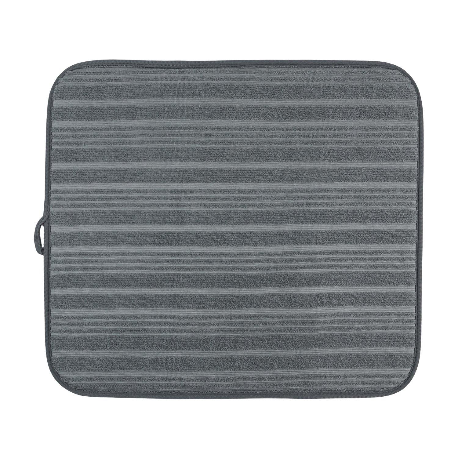 Grey - JVL - JVL Sesha Dish Drying Mat - 1