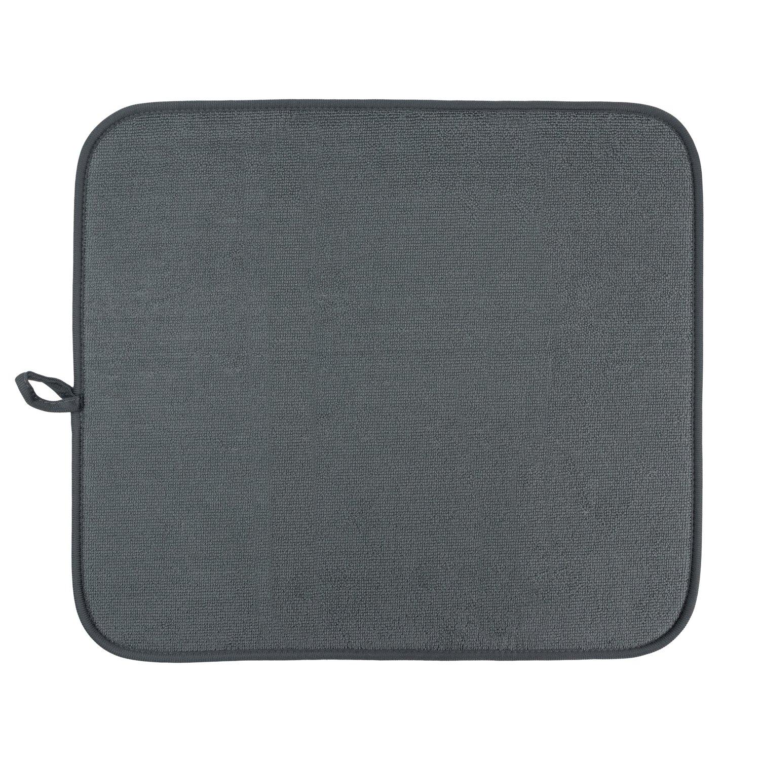 Grey - JVL - JVL Sesha Dish Drying Mat - 2