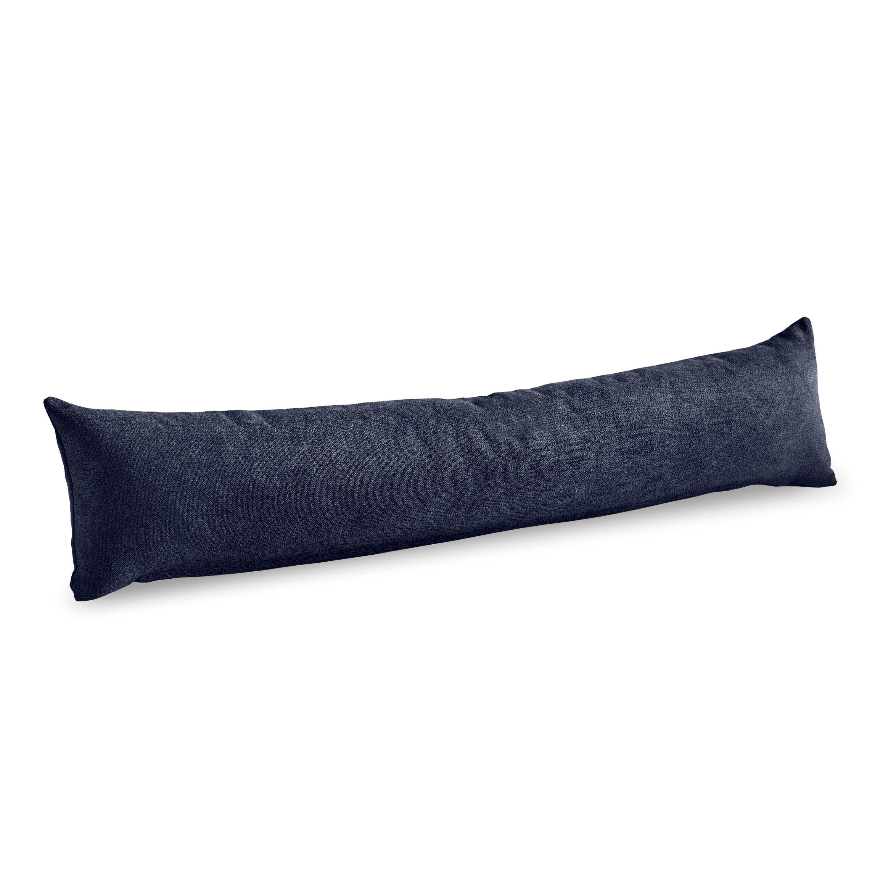 Navy - Alan Symonds - Velvet Chenille Draught Excluder - 1