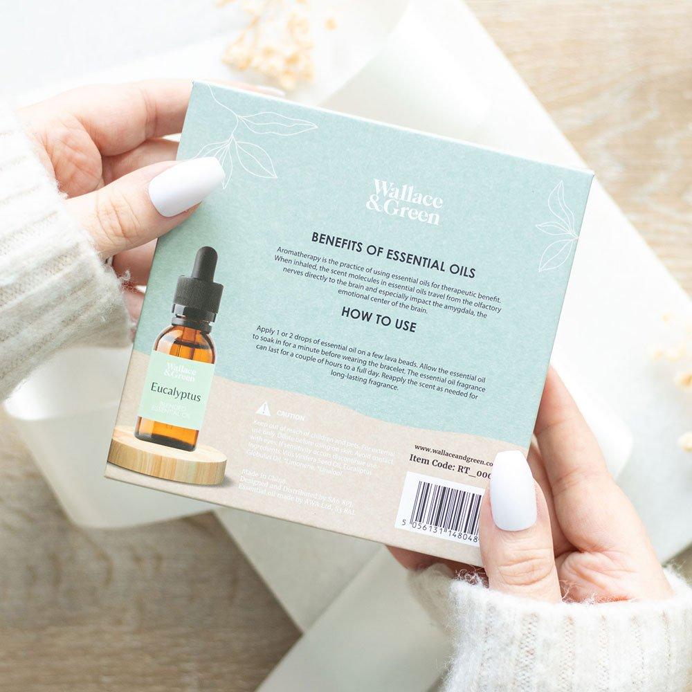 Blue - Something Different - Abundance Amazonite Crystal Essential Oil Bracelet - 4