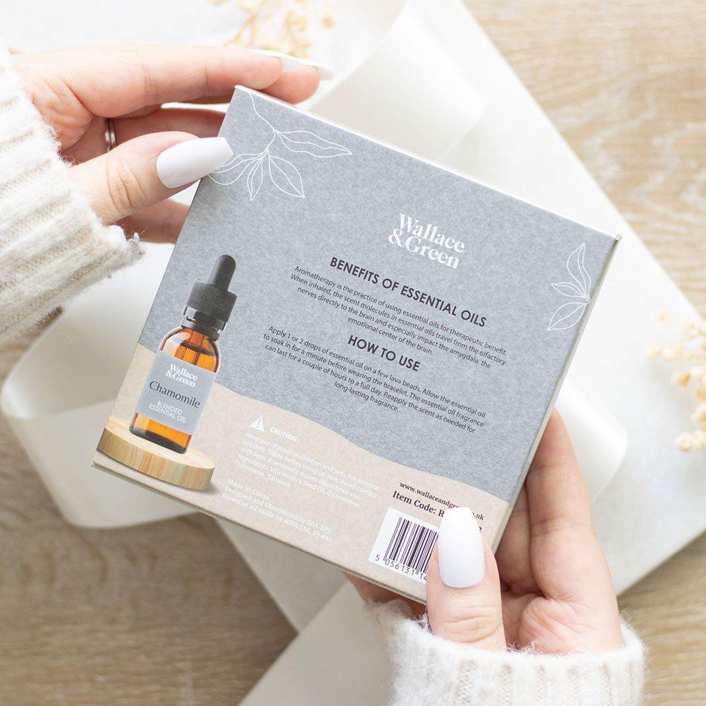 White - Something Different - Friendship Clear Quartz Essential Oil Bracelet - 4