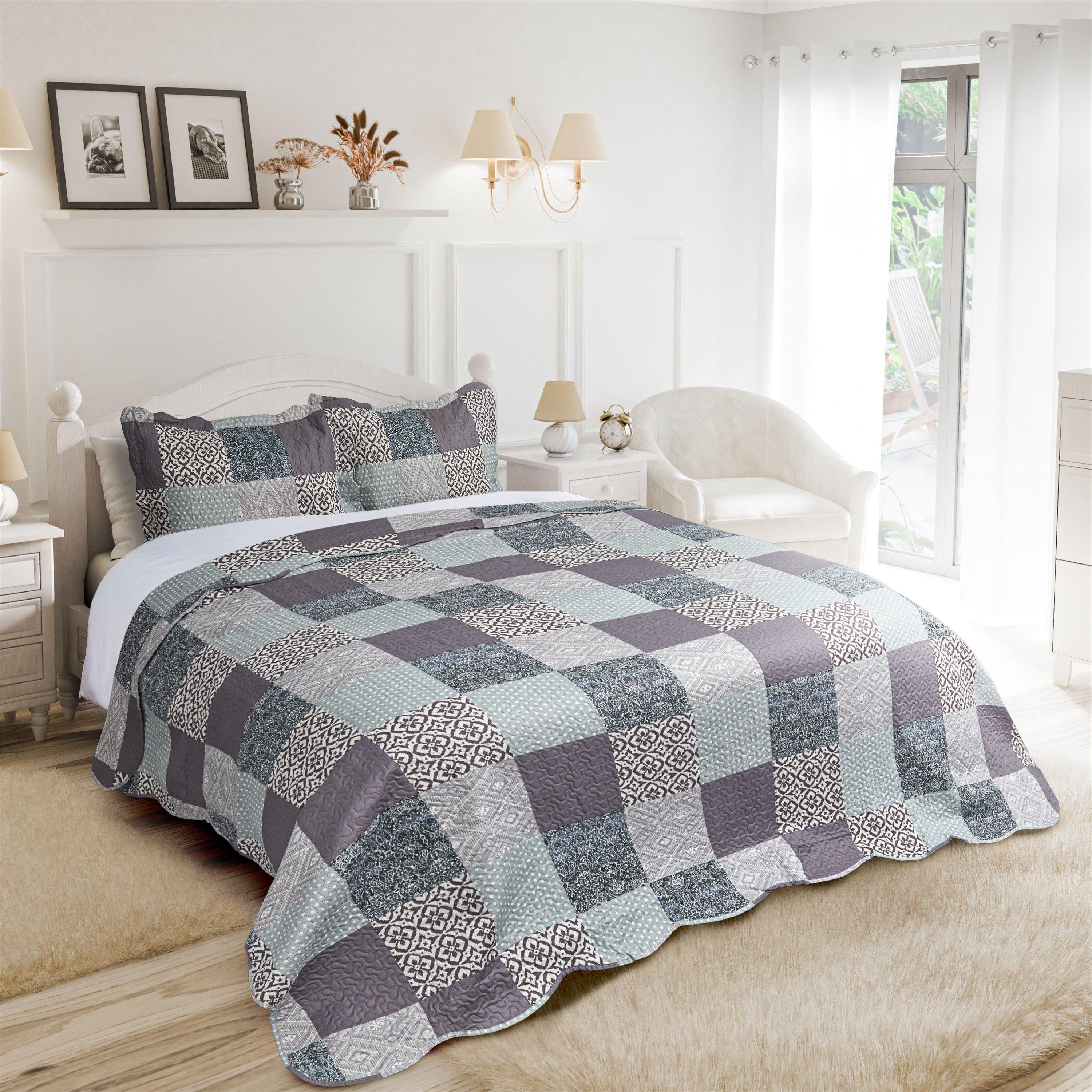Multi - Emma Barclay - Bedspread Set Patchwork Chiltern - 1