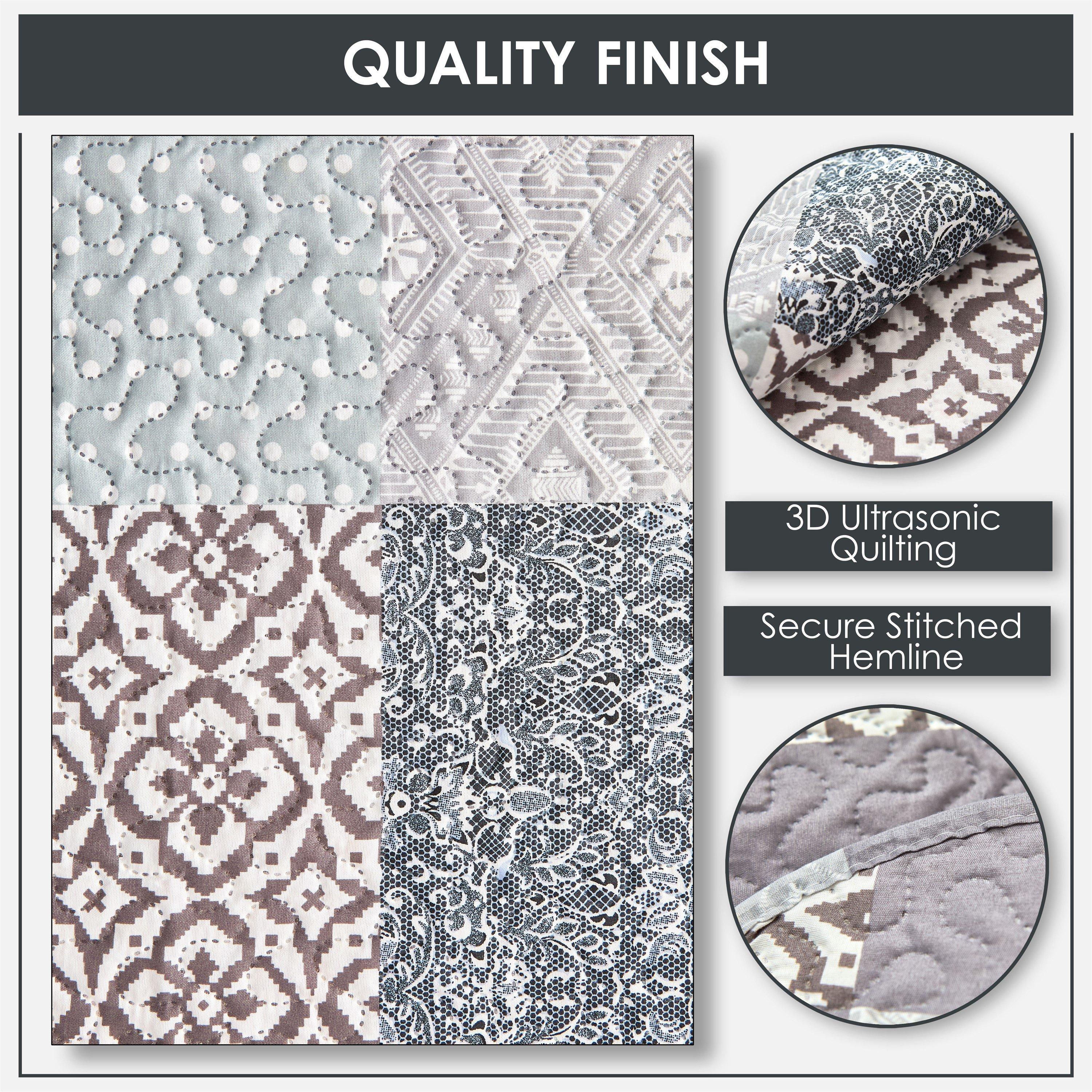 Multi - Emma Barclay - Bedspread Set Patchwork Chiltern - 2