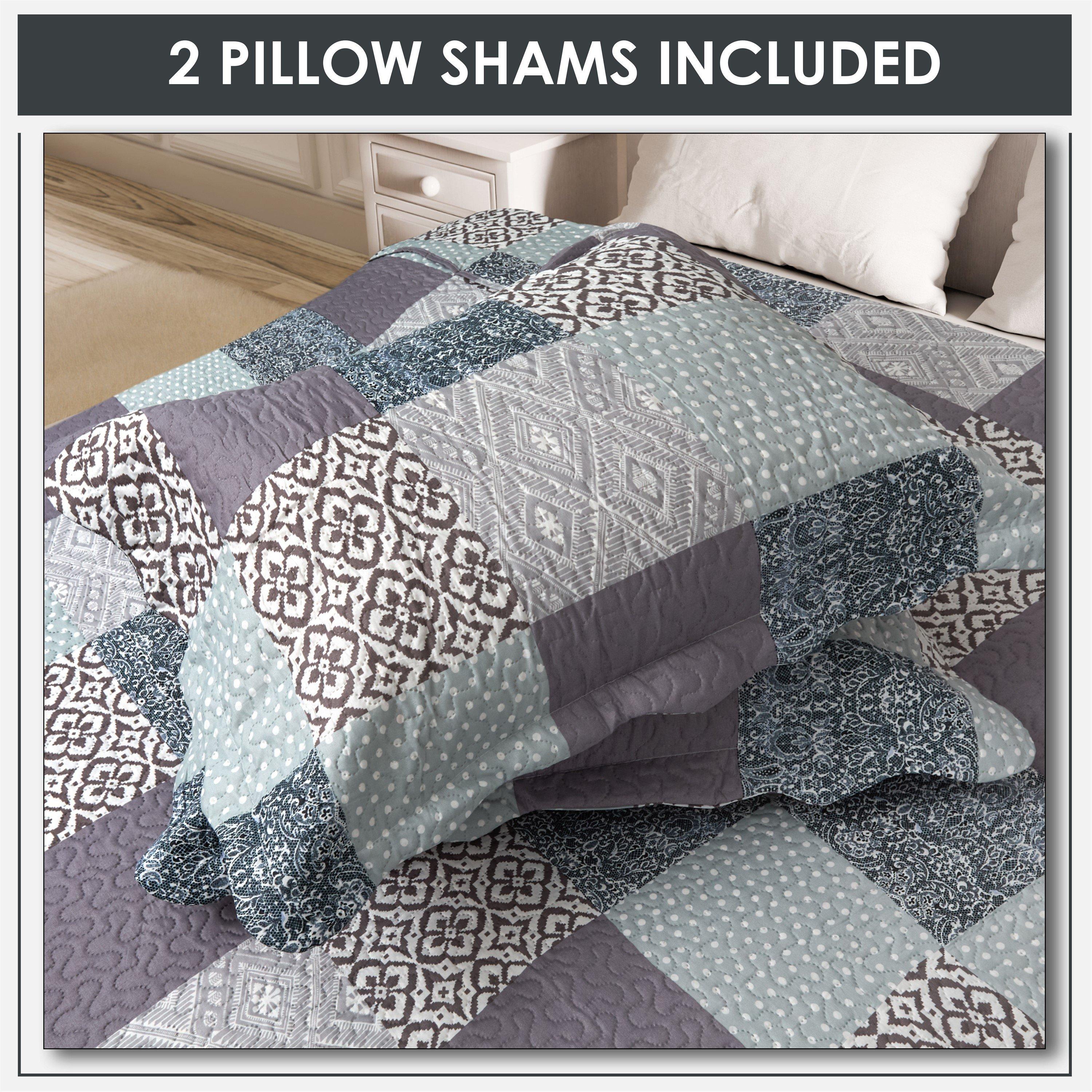 Multi - Emma Barclay - Bedspread Set Patchwork Chiltern - 5