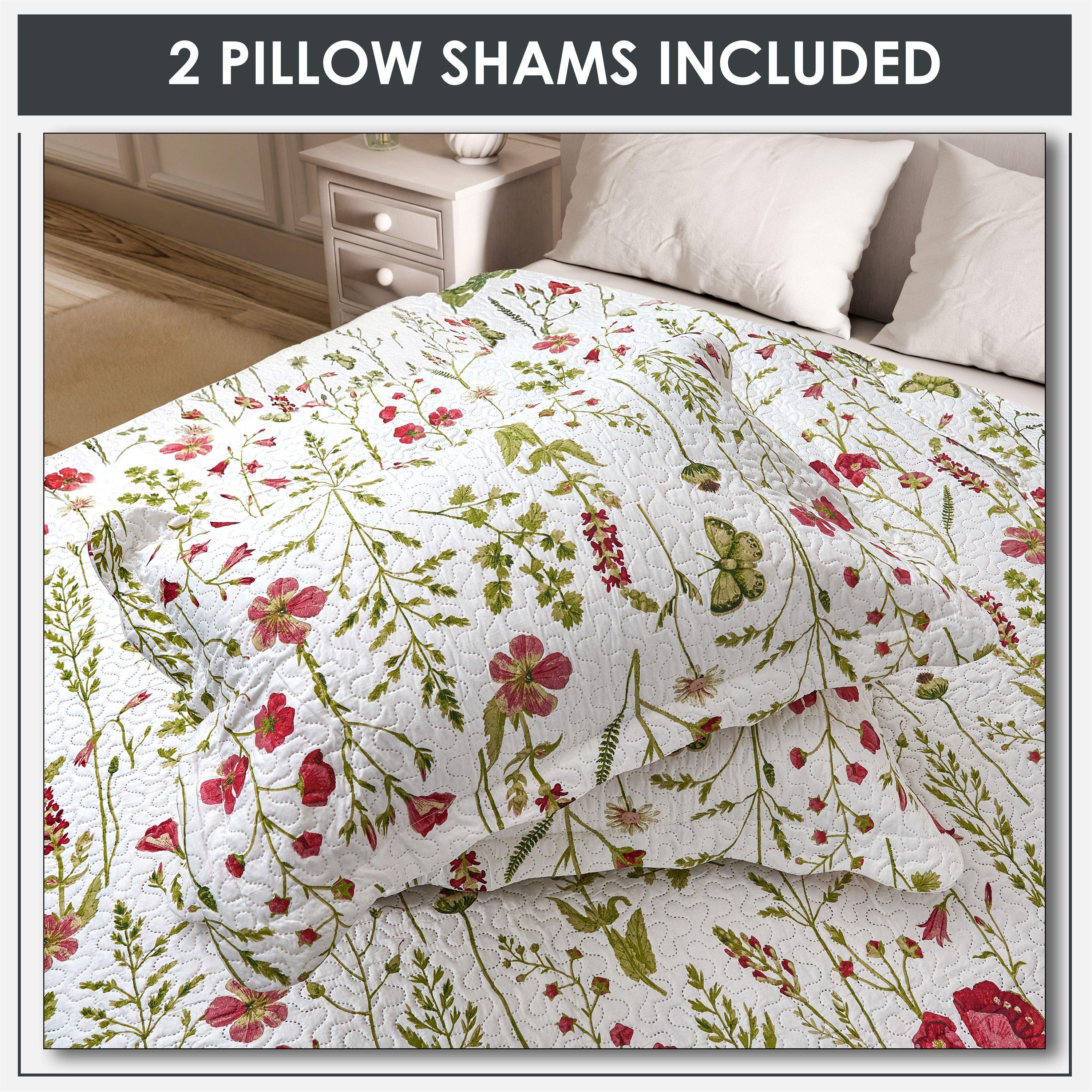 Multi - Emma Barclay - Bedspread Set Patchwork Quilted Poppy - 6